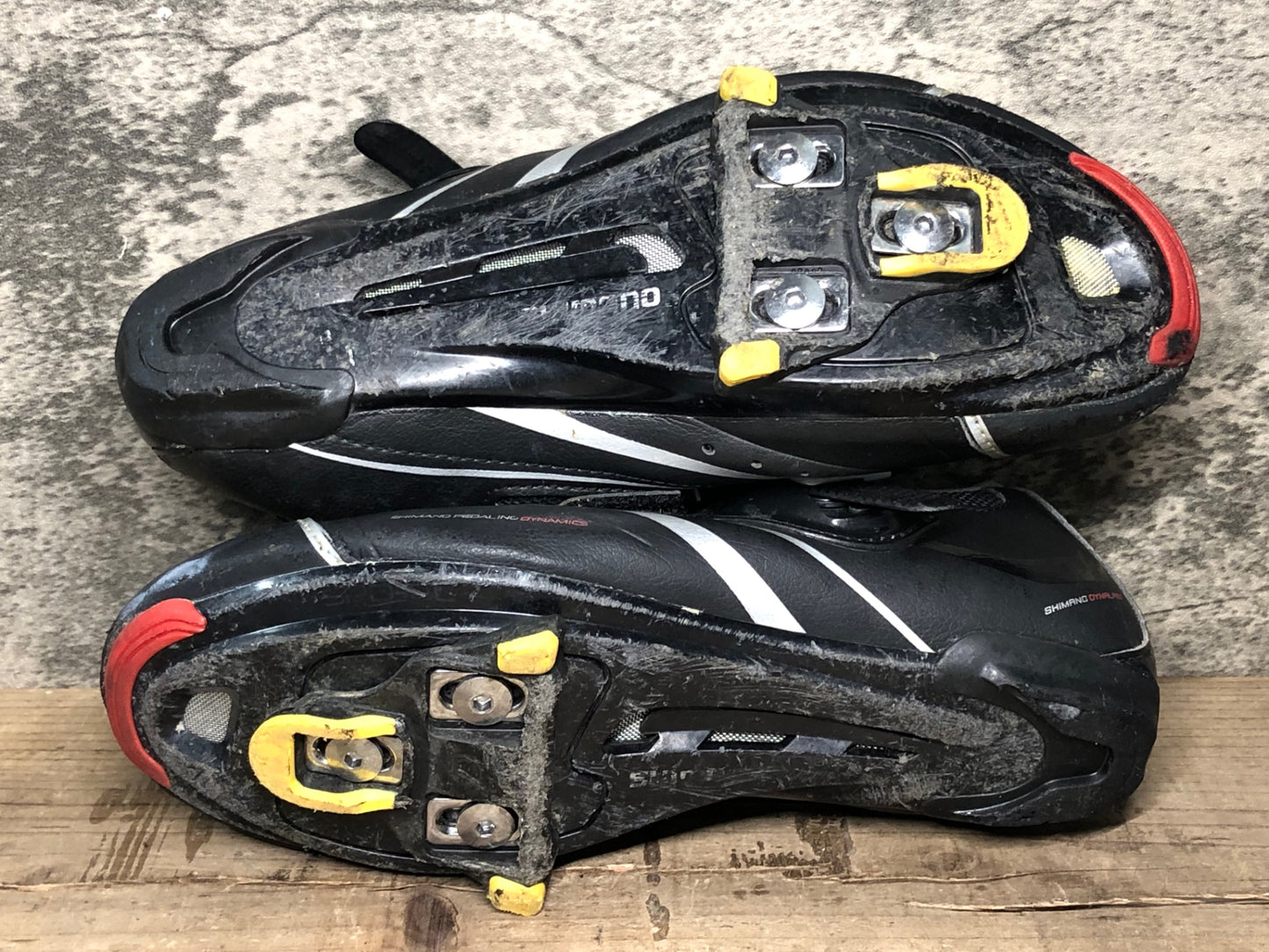 JC157 シマノ SHIMANO SH-R088LE ビンディングシューズ 黒 3穴 EU41