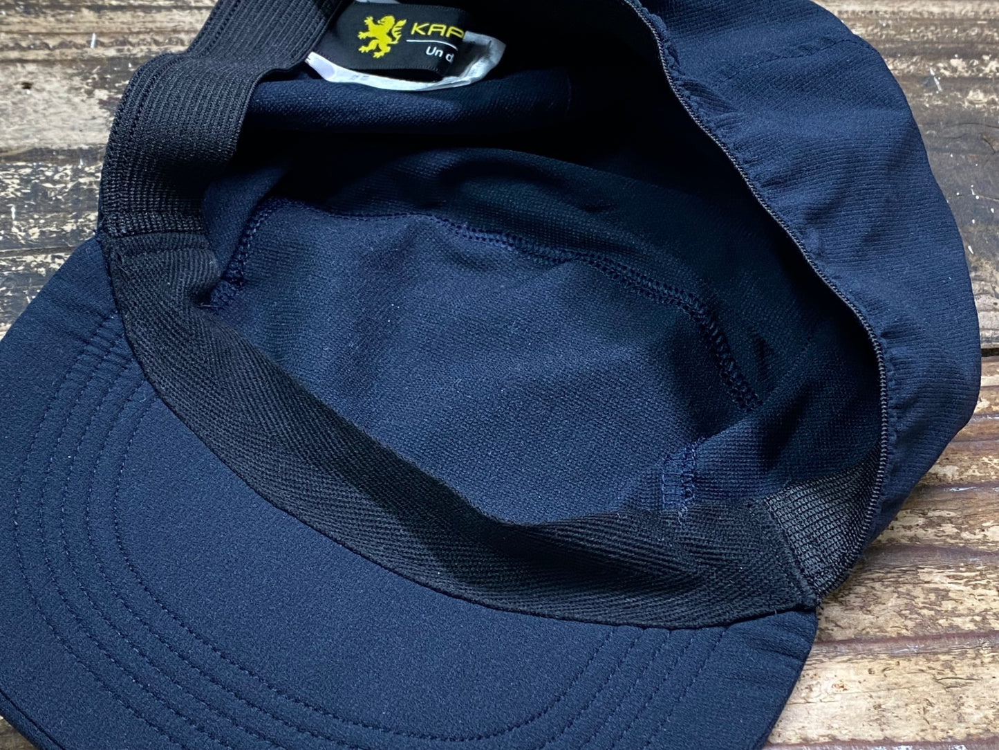 JD125 カペルミュール KAPELMUUR OVERCOME キャップ 黒 ワンサイズ