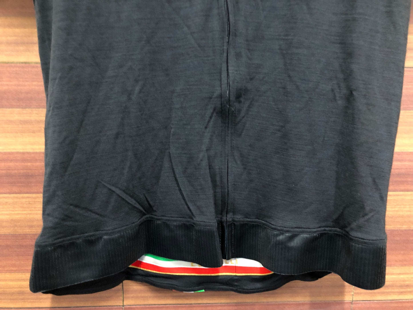 IP529 カステリ CASTELLI 半袖 サイクルジャージ 黒 XLサイズ コットン