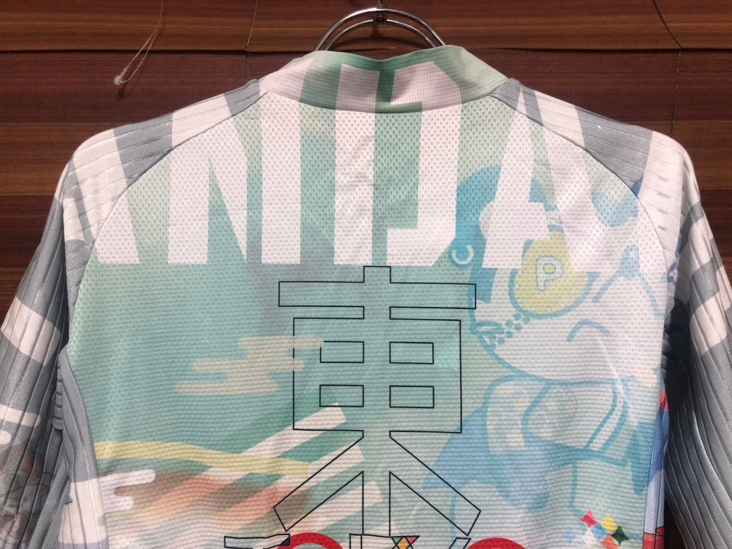 IP990 パンダーニ Pandani 半袖 サイクルジャージ 白 総柄 S TOKYO