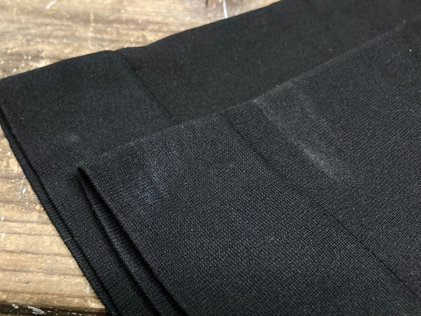 IQ704 アソス Assos KNEE WARMER P1 ニーウォーマー 黒 Ⅰ ※汚れ