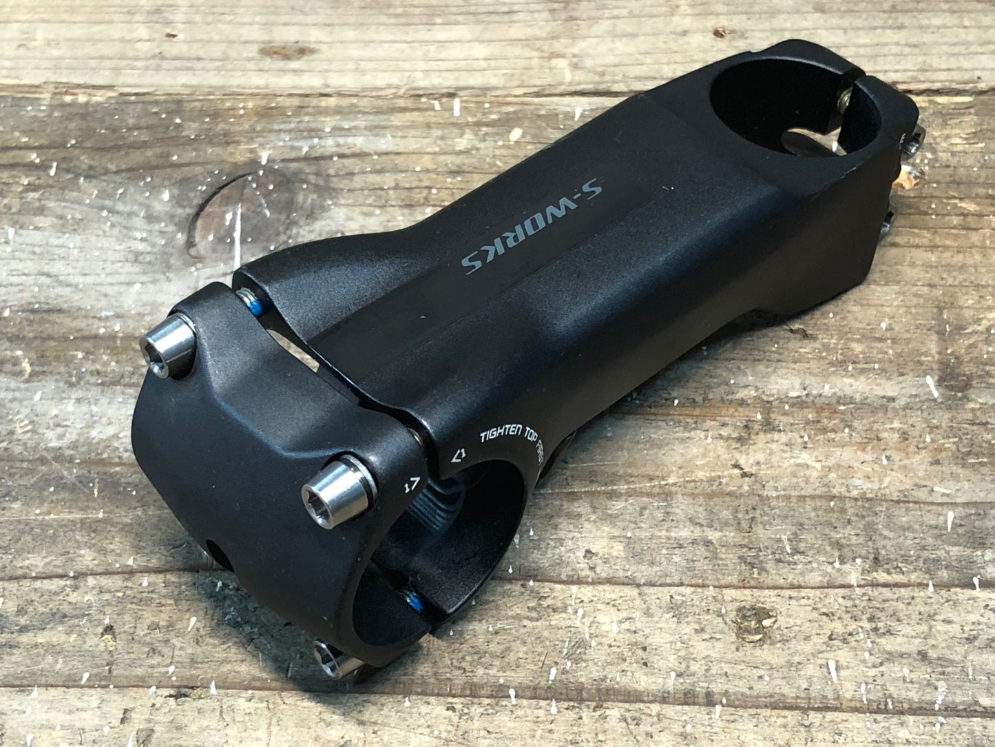 IP498 スペシャライズド SPECIALIZED エスワークス S-WORKS TARMAC STEM 黒 100mm Φ31.8 OS 6°