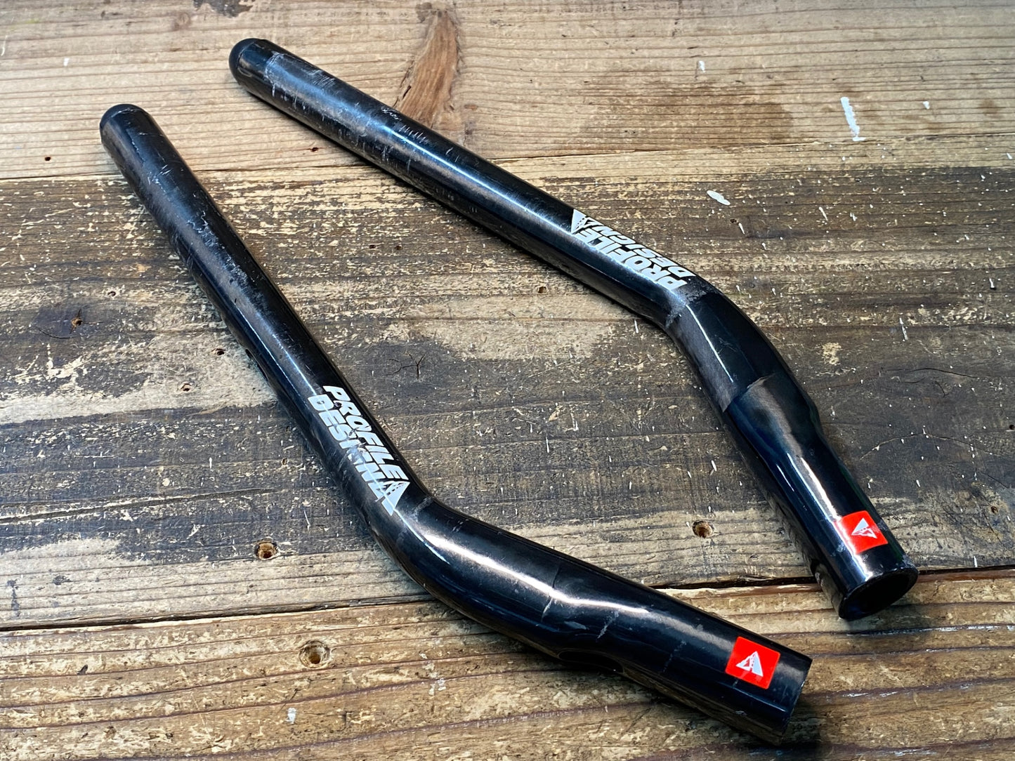 IV607 プロファイルデザイン PROFILE DESIGN T4+CARBON DHバー カーボン 約330mm