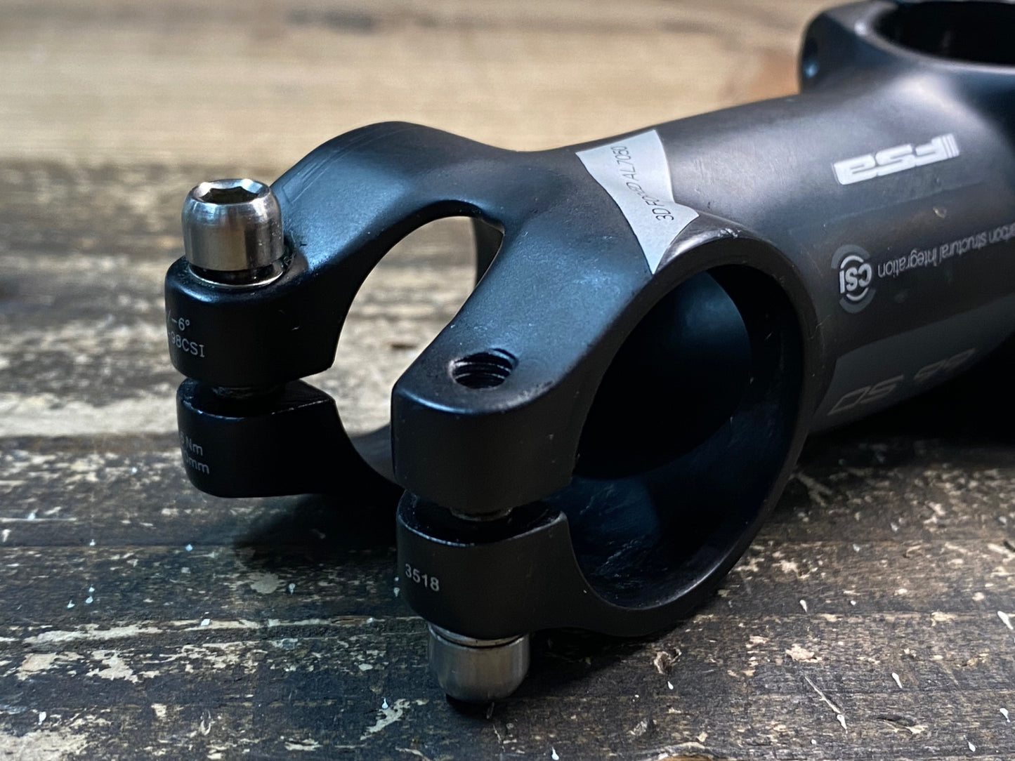 IR613 FSA OS-99 アルミ カーボンラップ ステム OS Φ31.8 70mm 6°
