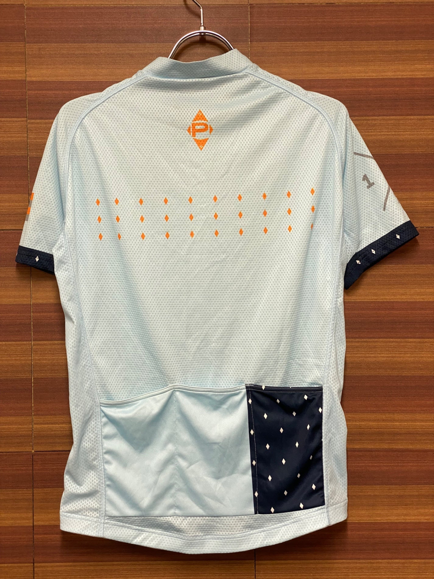 HU432 パナシェ PANACHE 半袖 サイクルジャージ 水 レディース M
