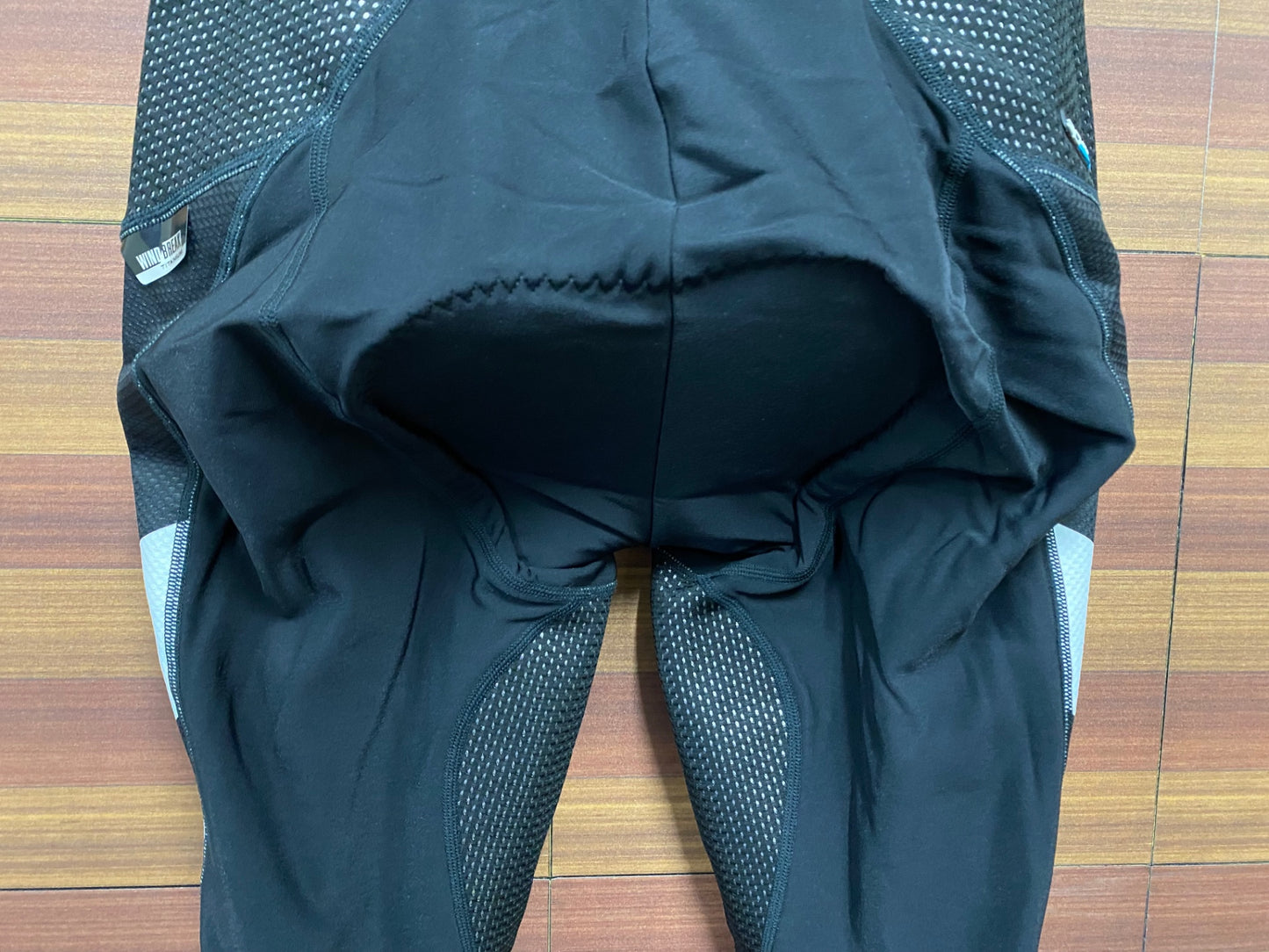 IP616 パールイズミ PEARL iZUMi クイック ビブタイツ 黒 M 裏起毛 3D NEO PLUS WIND BREAK TITANIUM