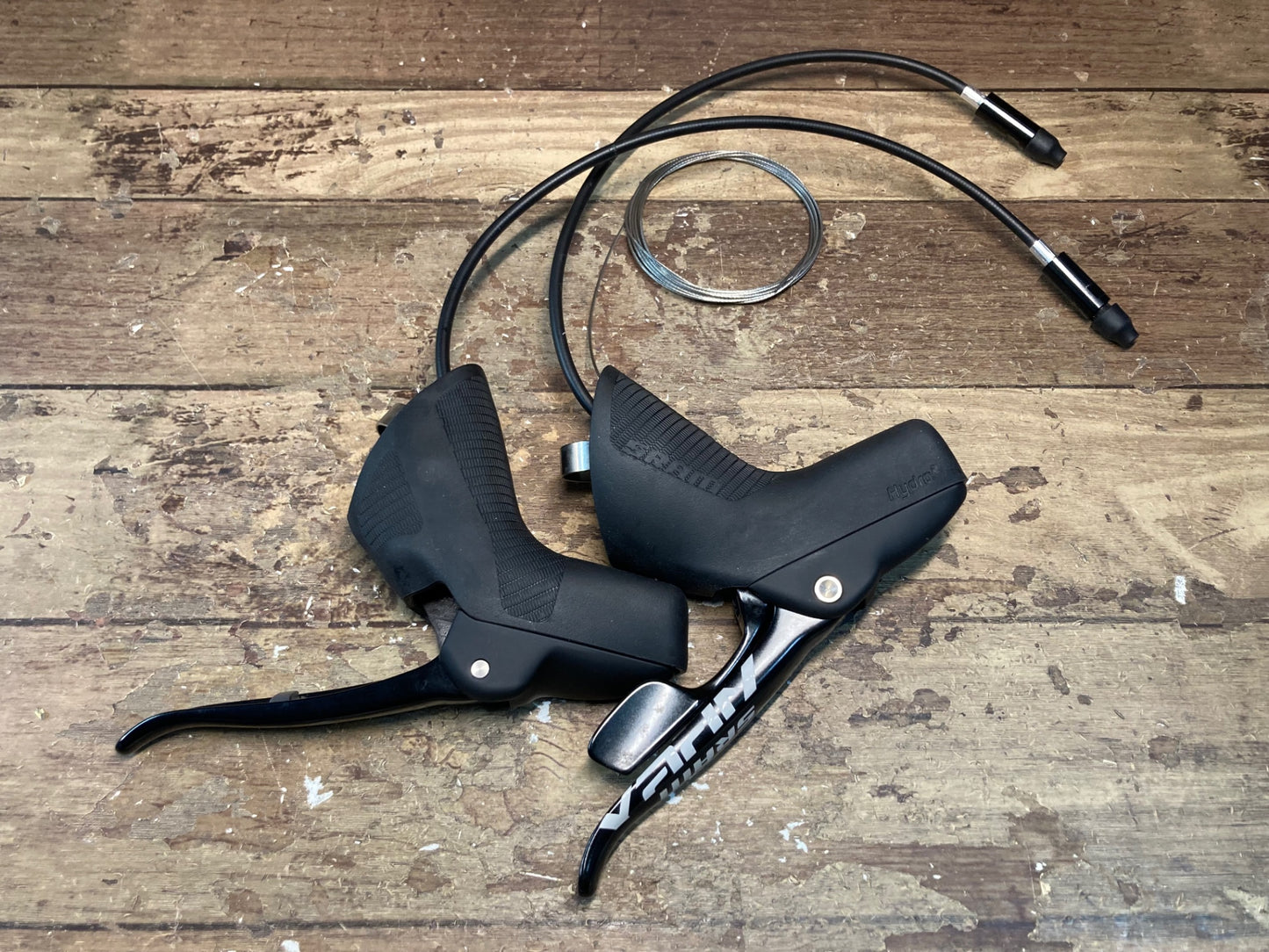 HJ484 スラム SRAM エイペックス1 SRAM APEX1 HRD 左右レバー 完成車外し
