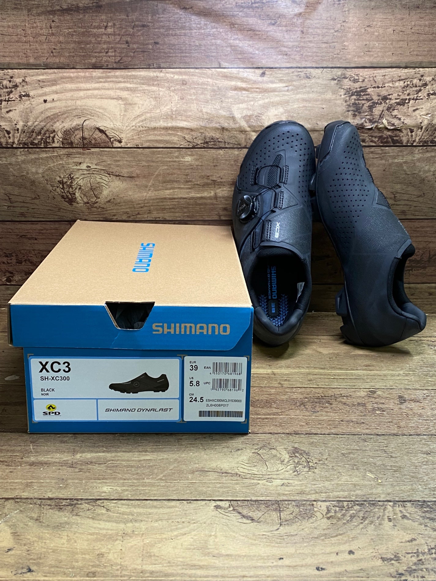 IH425 シマノ SHIMANO XC3 ビンディングシューズ 黒 SH-XC300