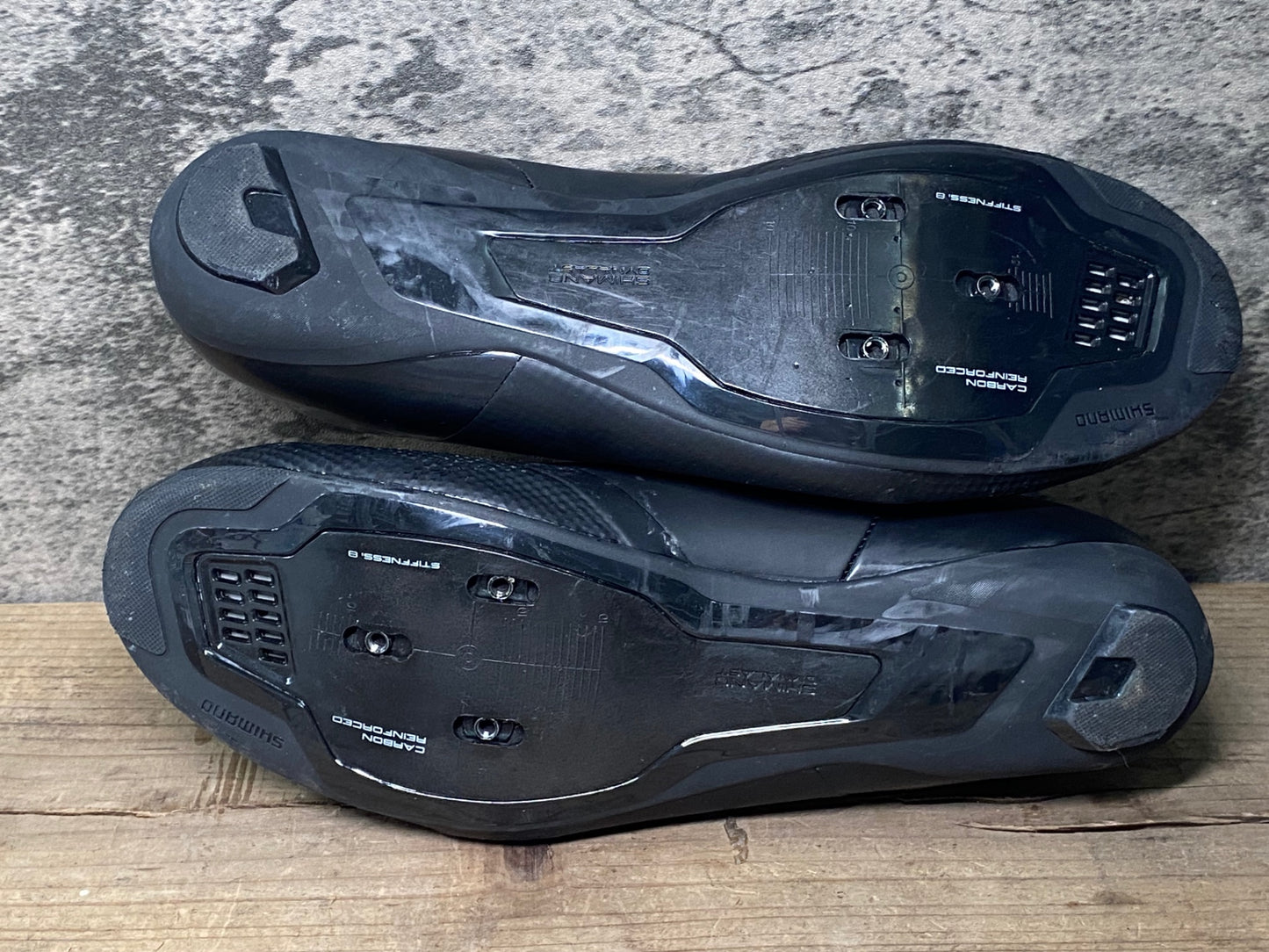 IT977 シマノ SHIMANO RC5 SH-RC500 ビンディングシューズ 青 EU43