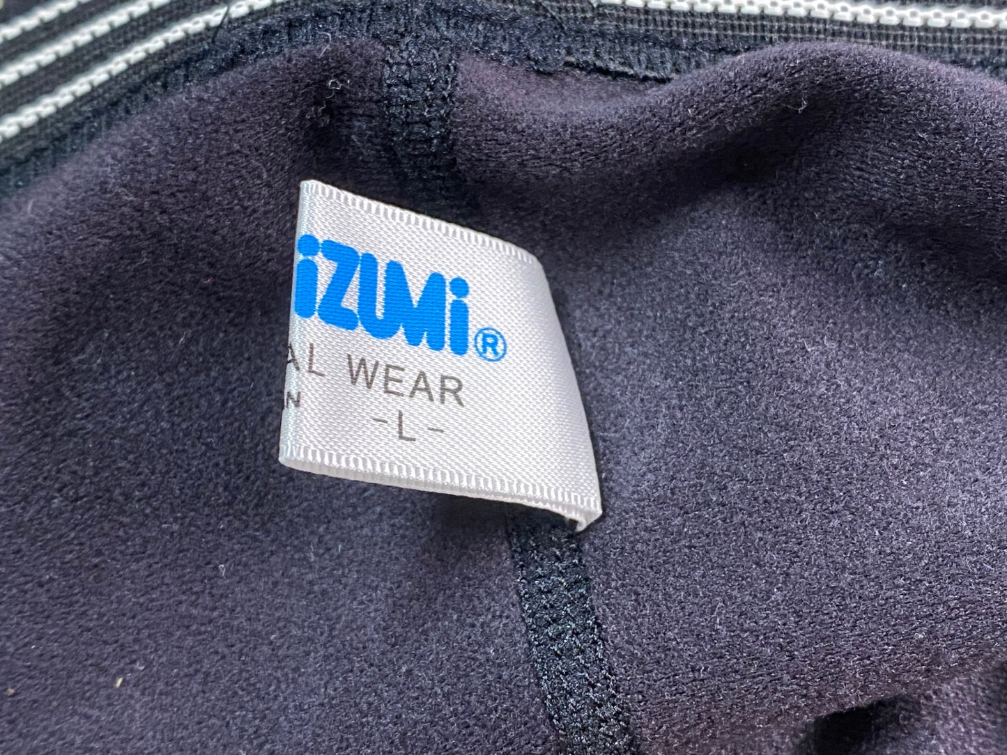 IX635 パールイズミ PEARL iZUMi レッグウォーマー 黒 L ほつれ