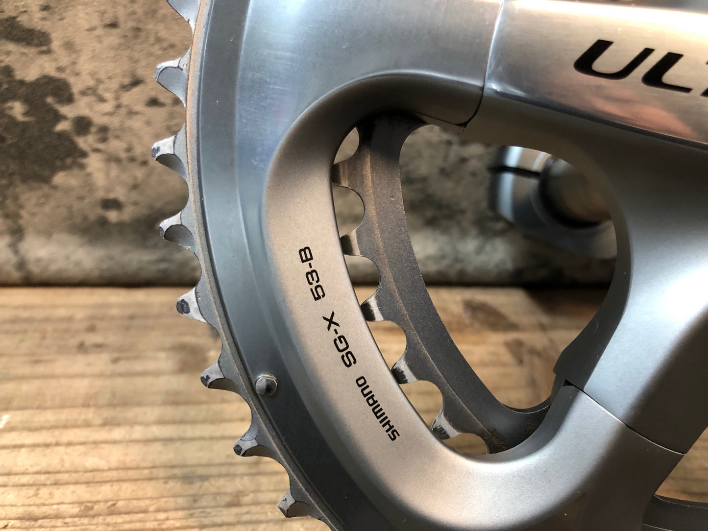 IQ022 シマノ SHIMANO アルテグラ ULTEGRA FC-6700 クランクセット 172.5mm 53/39T