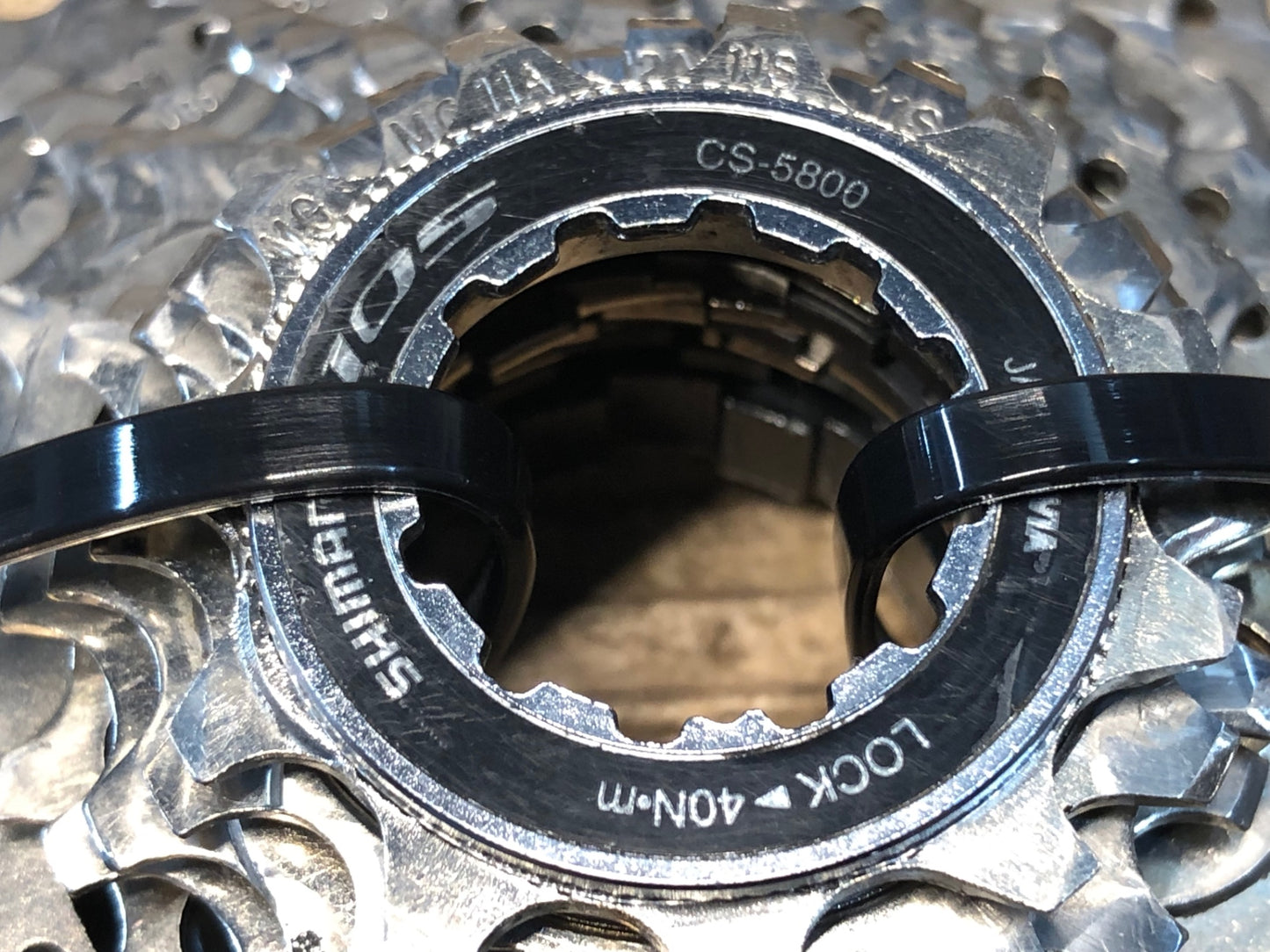 JA252 シマノ SHIMANO 105 CS-5800 スプロケット 11-32T 11S ※10sフリー装着用加工品のためジャンク