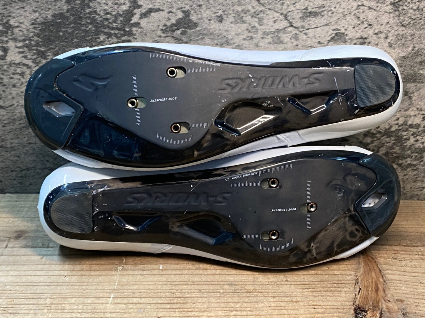 IY425 スペシャライズド SPECIALIZED エスワークス S-WORKS ARES ビンディングシューズ 白 EU 41.5