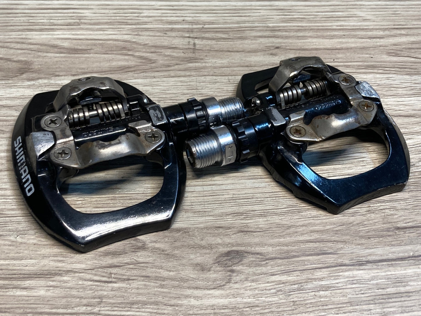 IZ618 シマノ SHIMANO PD-A530 ビンディングペダル 片面フラット 黒