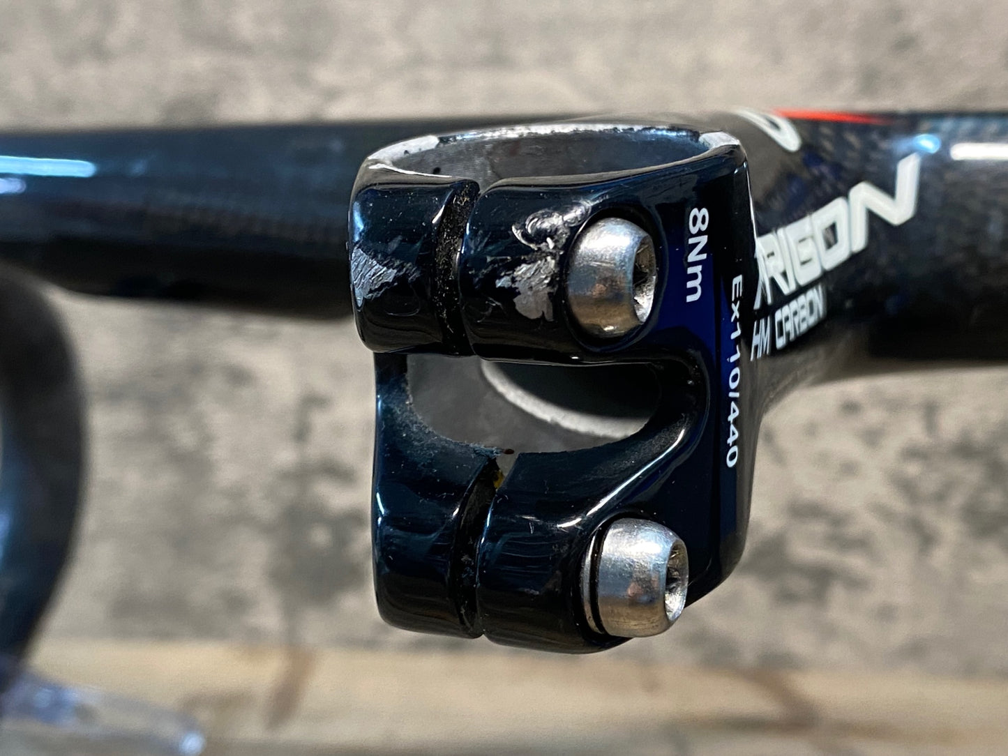 IP174 トライゴン TRIGON HM CARBON カーボン ドロップハンドル ステム一体型 エンド外-外440mm 110mm OS