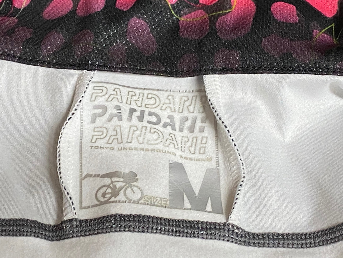 IP996 パンダーニ pandani 長袖 サイクルジャケット 黒 M 裏起毛