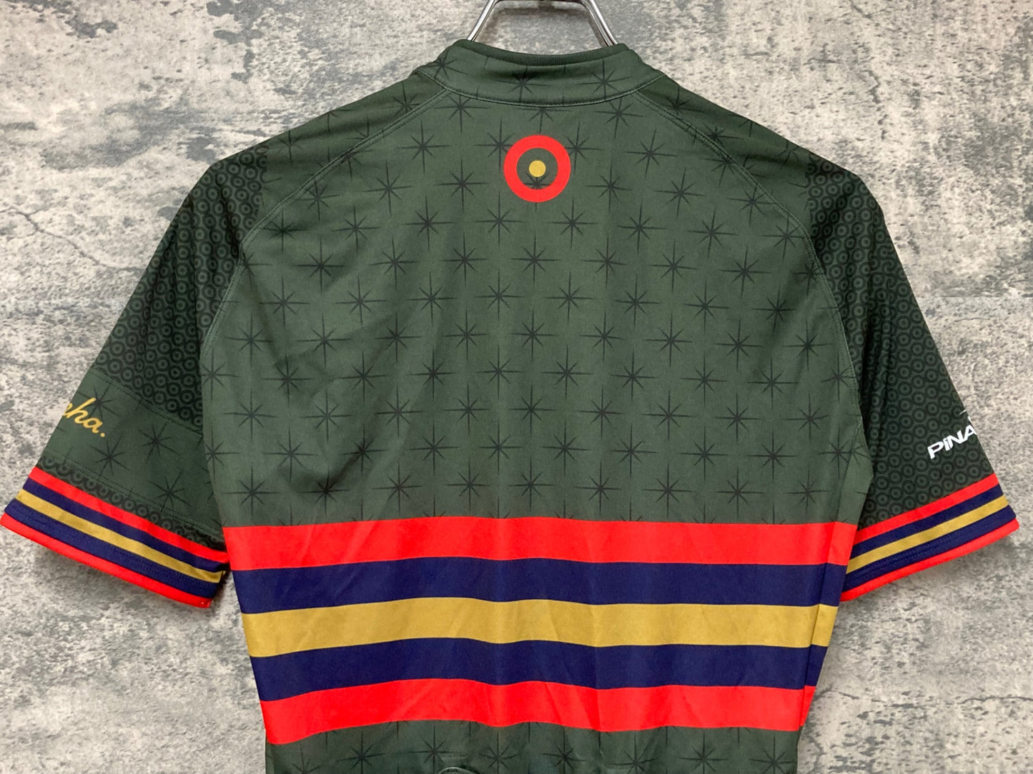 IX913 ラファ Rapha CORE JERSEY WIGGINS 半袖 サイクルジャージ 緑 S