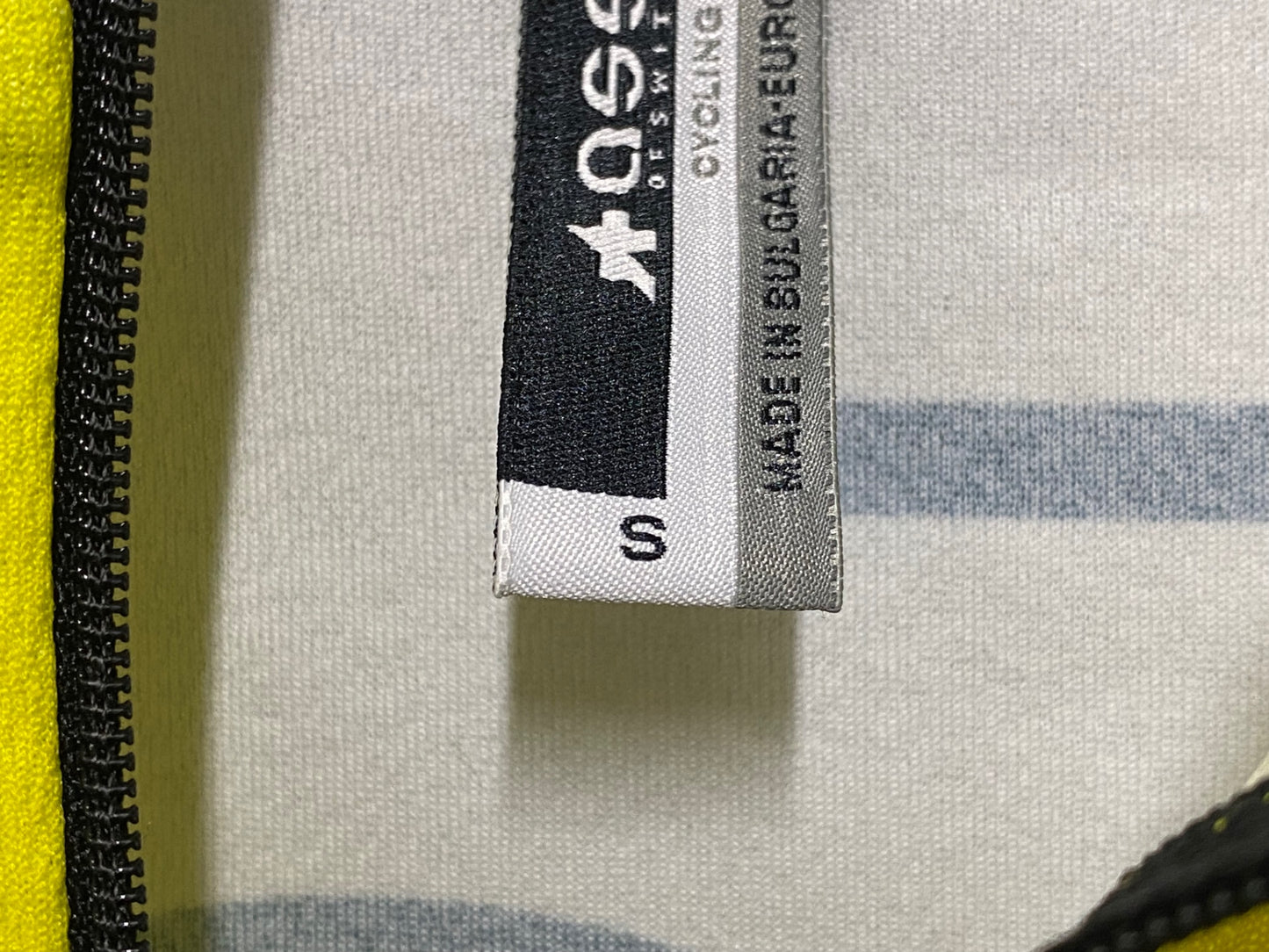 IY438 アソス assos MANGUSSTA 半袖 サイクルジャージ 黄 S