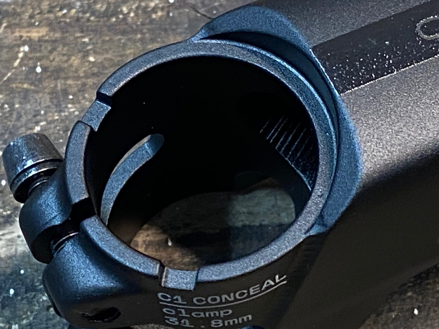 IU908 キャノンデール CANNONDALE C1 CONCEAL アルミ ステム 黒 Φ31.8 OS 90mm ※カバー等欠品