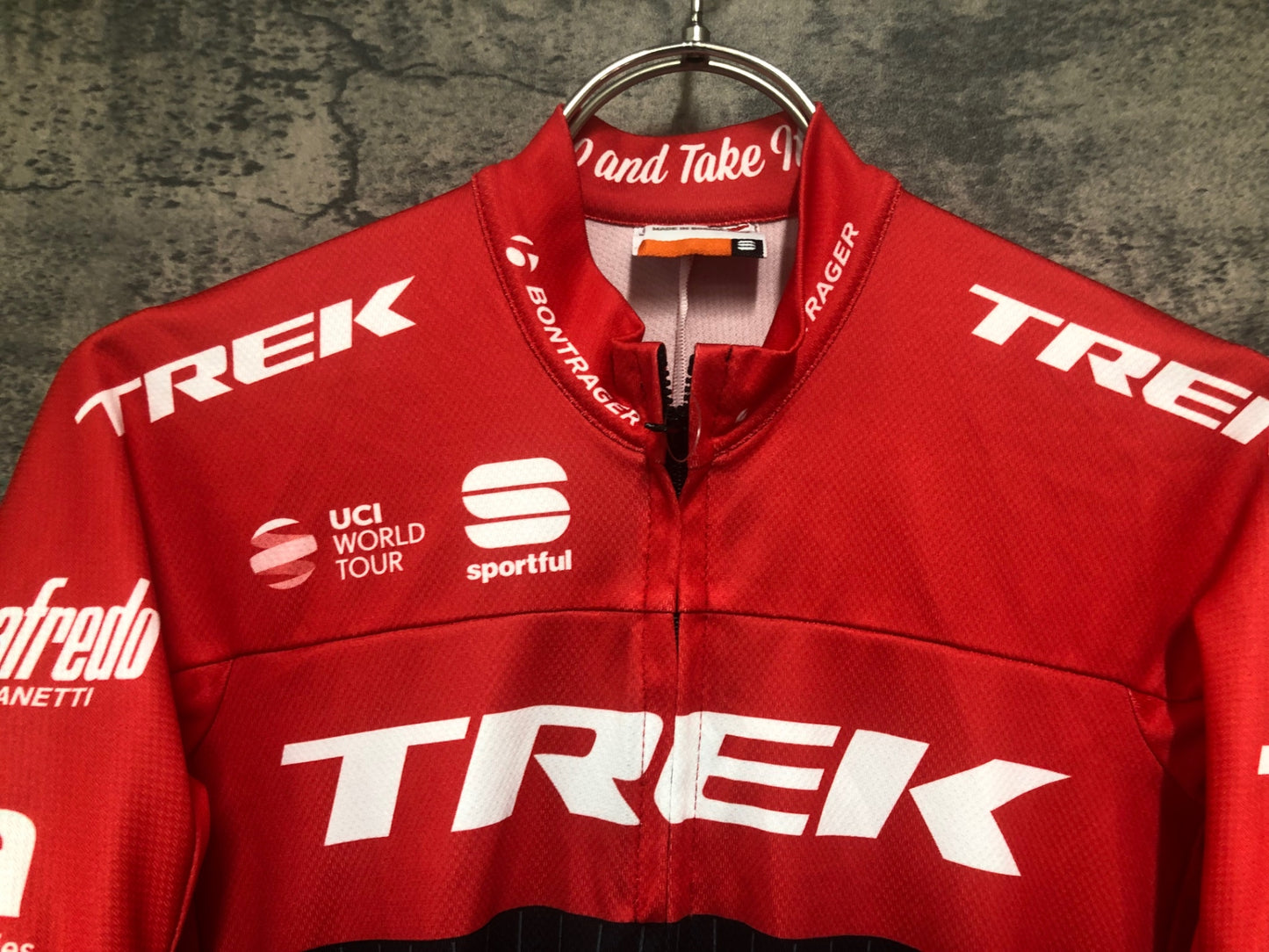 IY167 スポーツフル sportful 半袖 サイクルジャージ 黒 赤 XS Segafredo ZANETTI