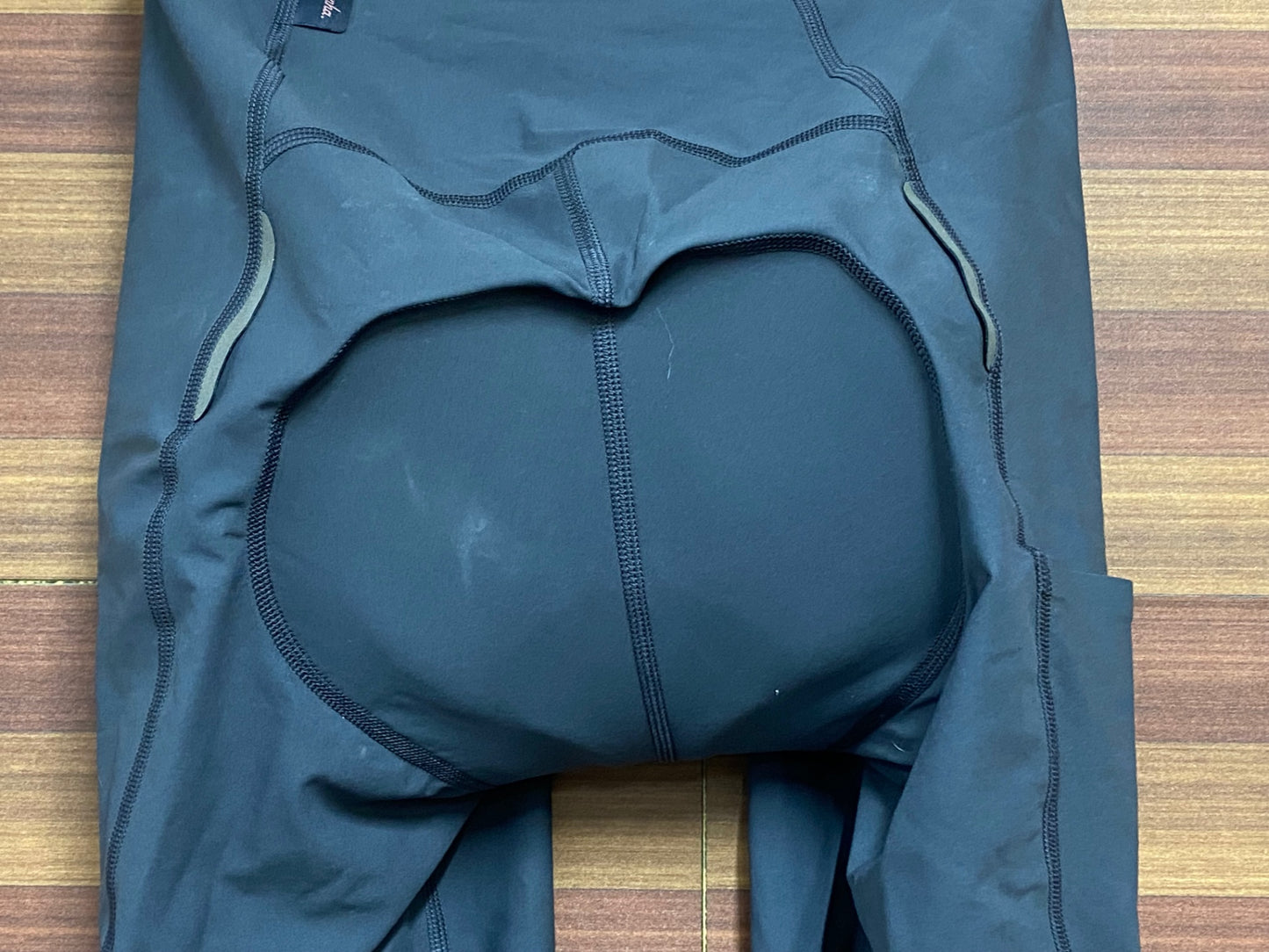 HU535 ラファ Rapha WOMEN'S 3/4 TIGHTS グレー レディース ※スレあり、裾汚れ