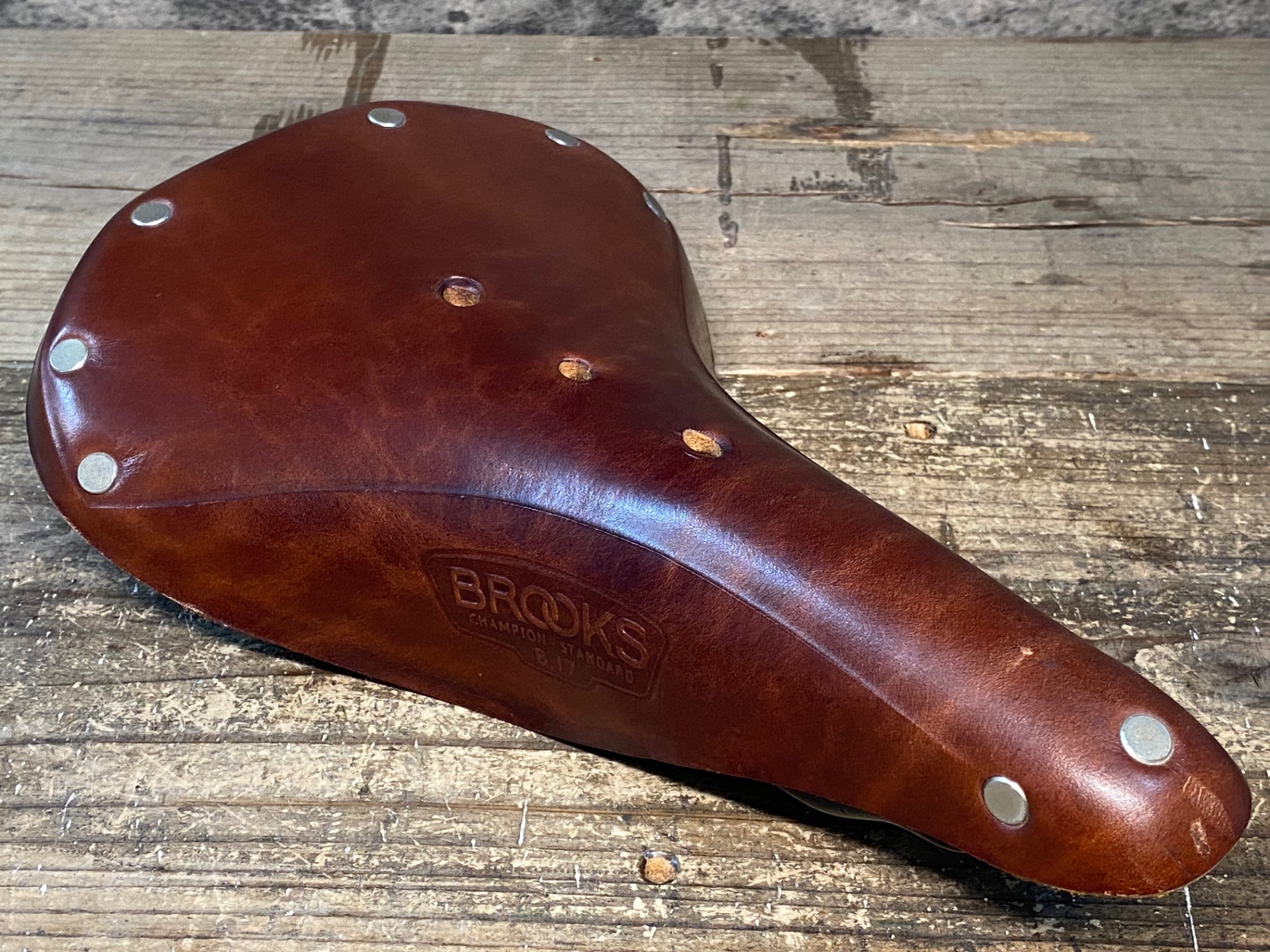 IN171 ブルックス BROOKS B17 皮 レザー サドル 茶 クロモリ IN171 ブルックス BROOKS B17 皮 レザー サドル 茶 クロモリ