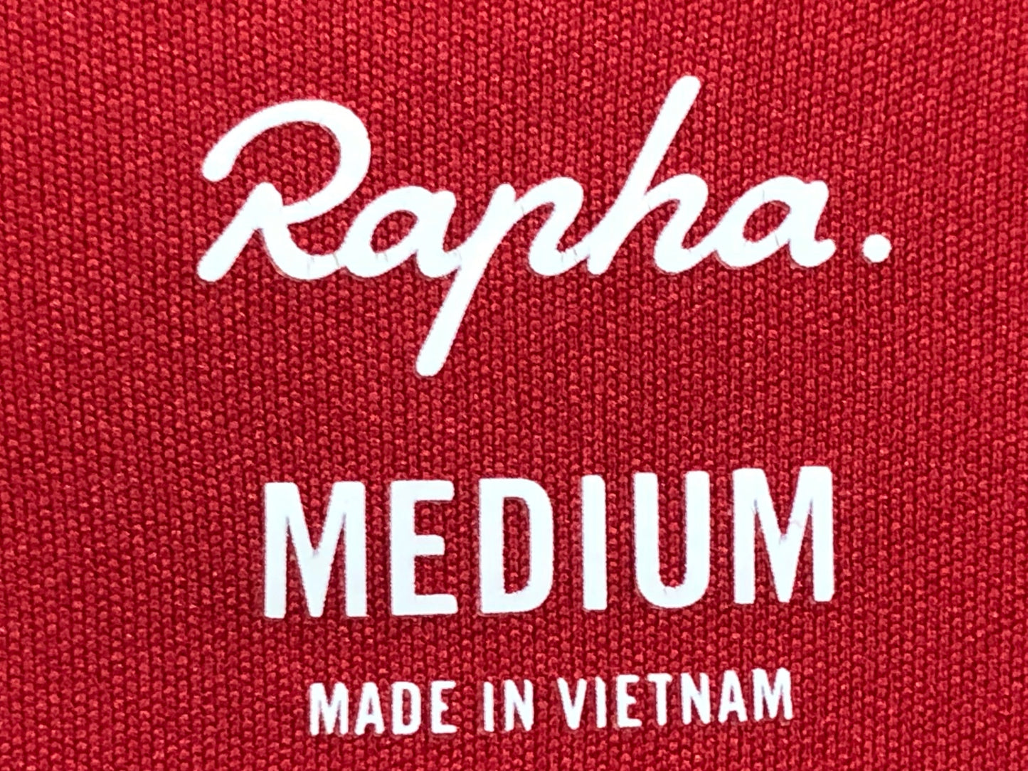 IP348 ラファ Rapha CORE JERSEY 半袖 サイクルジャージ 赤 M