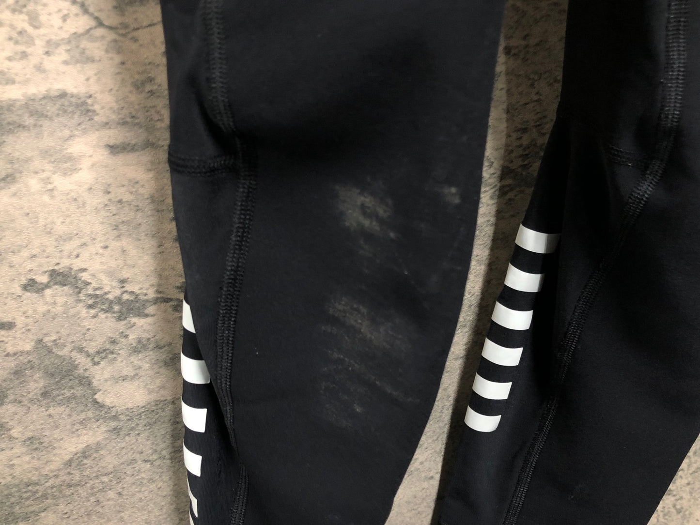 JC251 ラファ Rapha PRO TEAM WINTER TIGHTS WITH PAD ビブタイツ 黒 S 裏起毛