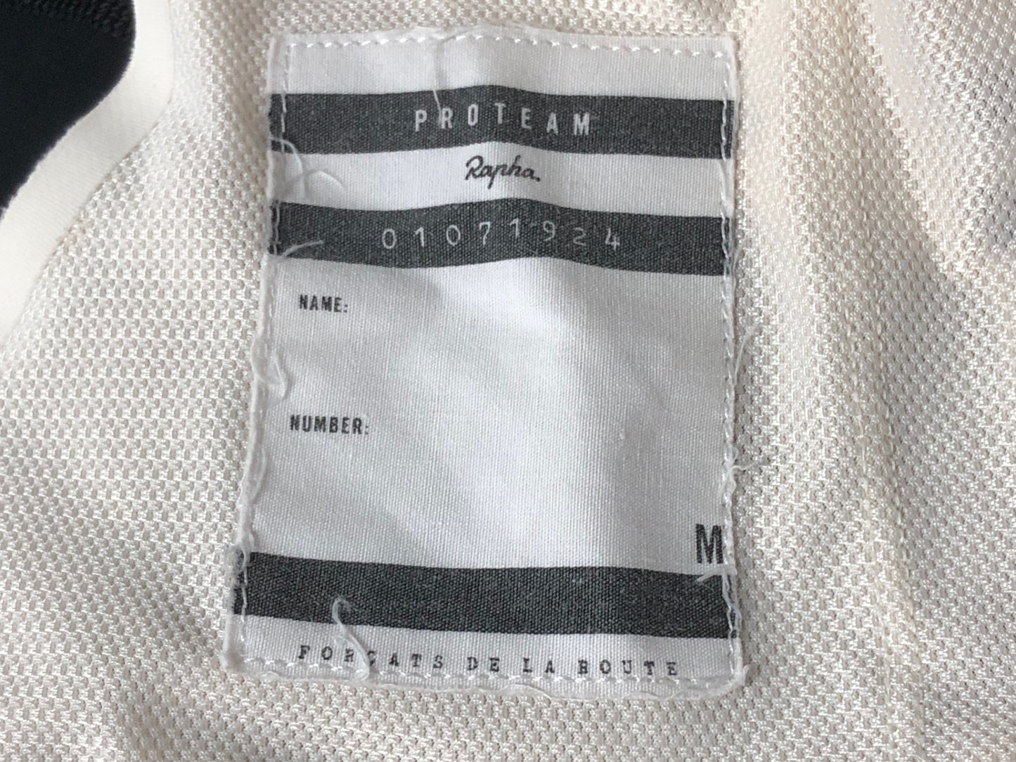 IM222 ラファ Rapha PRO TEAM CROSS BIB SHORTS ビブショーツ 白 黒 総柄 M