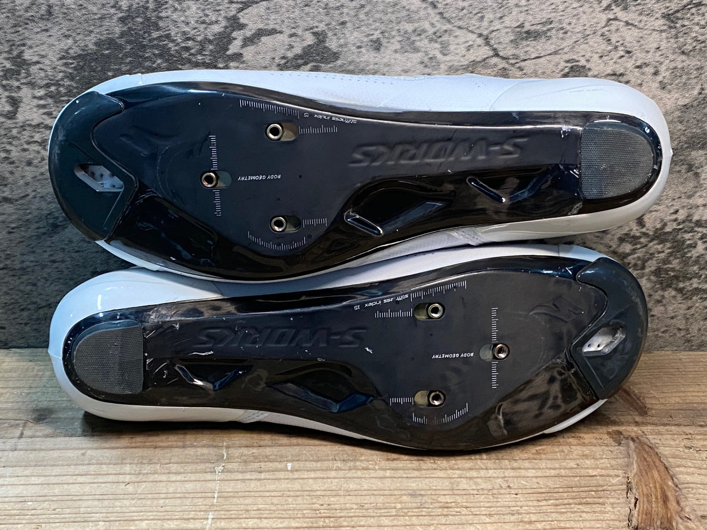 IY424 スペシャライズド SPECIALIZED エスワークス S-WORKS ARES ビンディングシューズ 白 EU 41