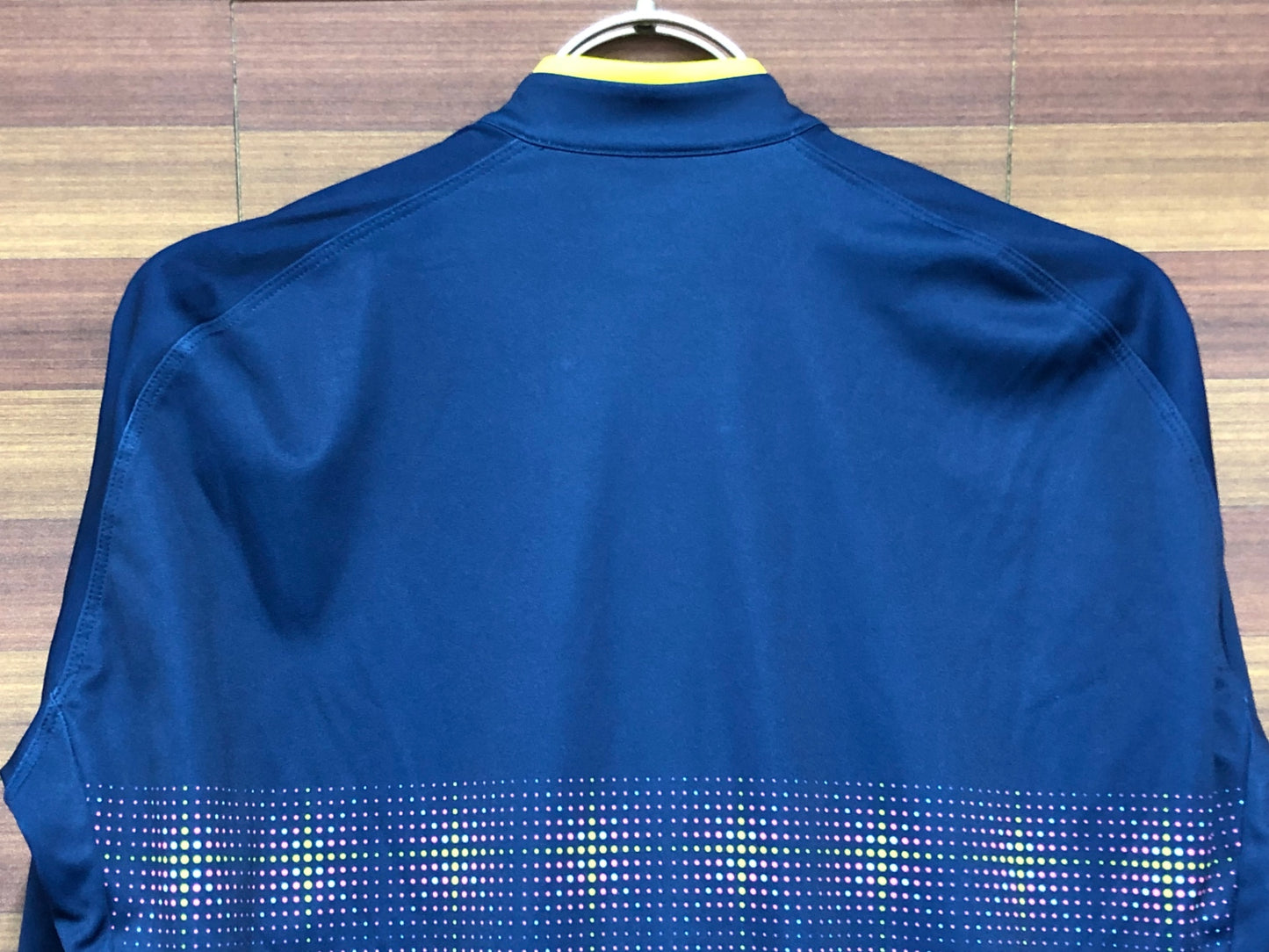 IP667 ラファ RAPHA MEN'S LONG SLEEVE CORE JERSEY 500FESTIVE 長袖 サイクルジャージ 紺 Mサイズ