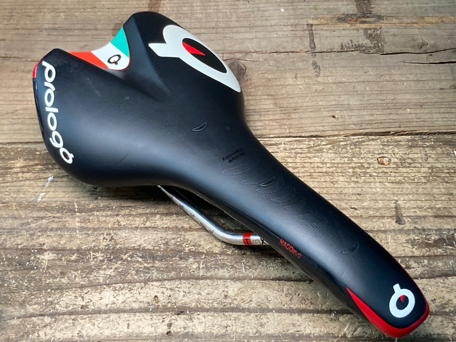 IY964 プロロゴ prologo NAGOevo TR サドル 黒 TiroXレール 実測