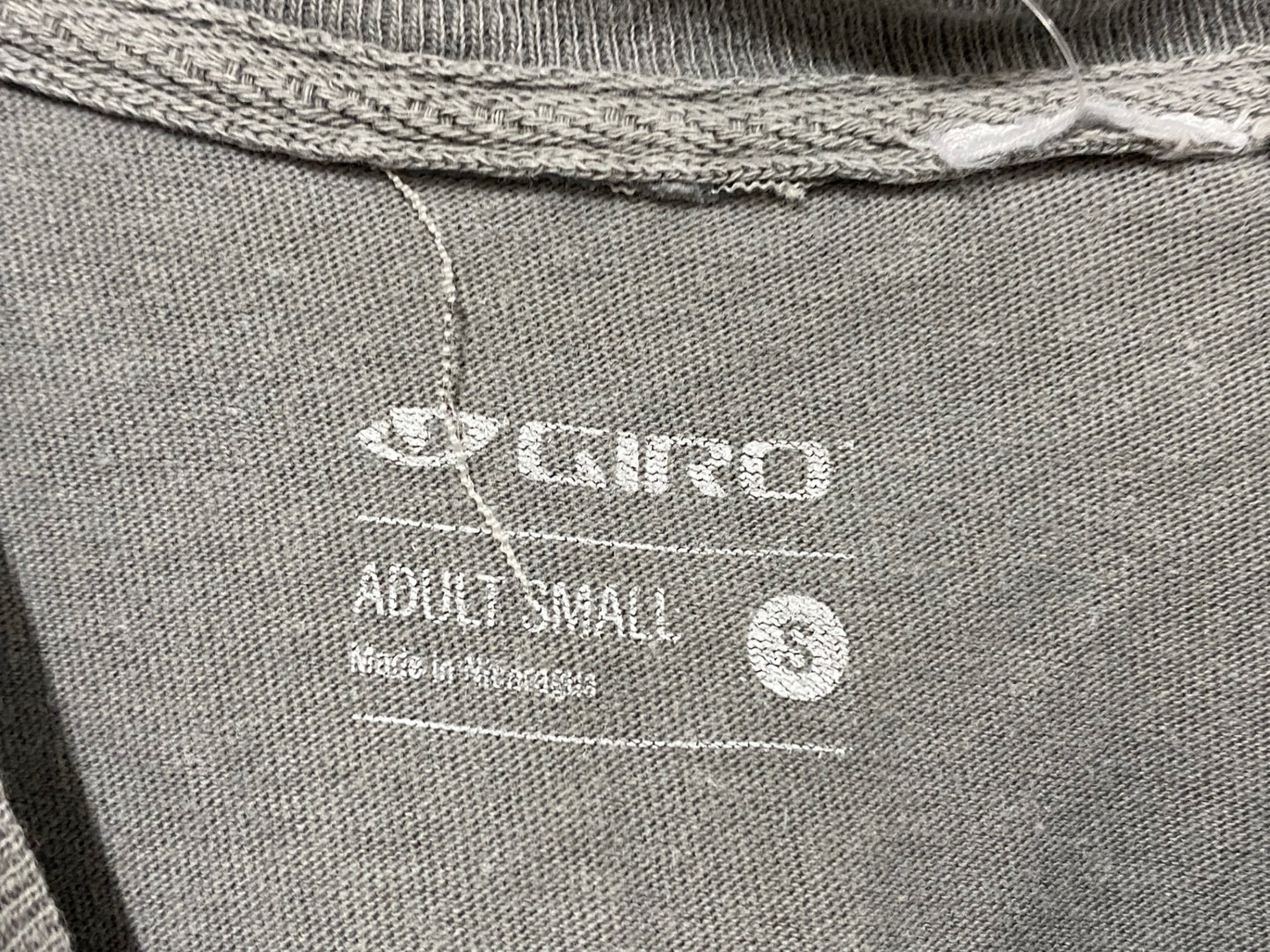 IZ184 ジロ GIRO GRAENDURO Tシャツ グレー S スレ