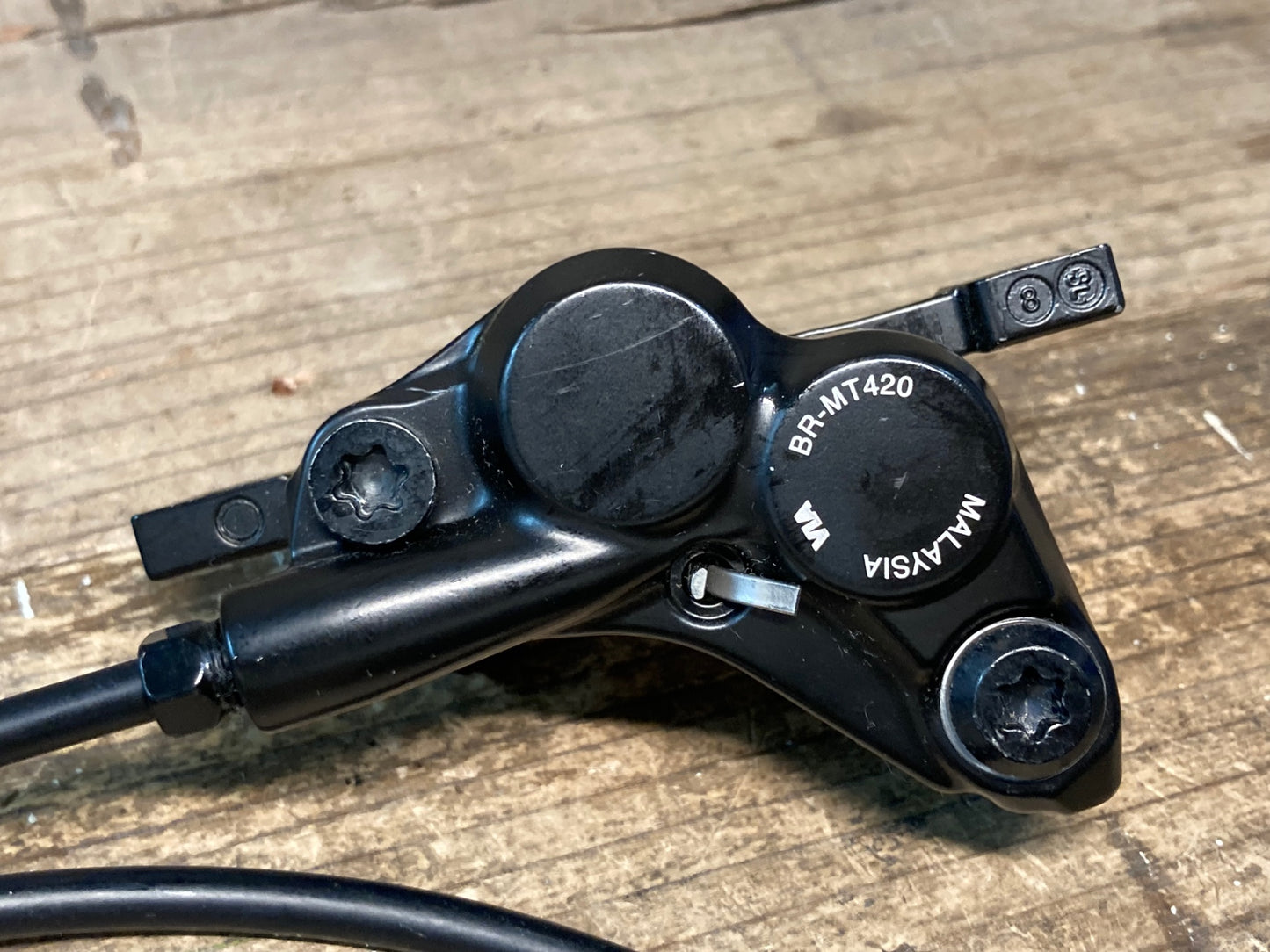 IP625 シマノ SHIMANO BL-M4100 BR-MT420 ブレーキレバー ディスクキャリパー 左右セット