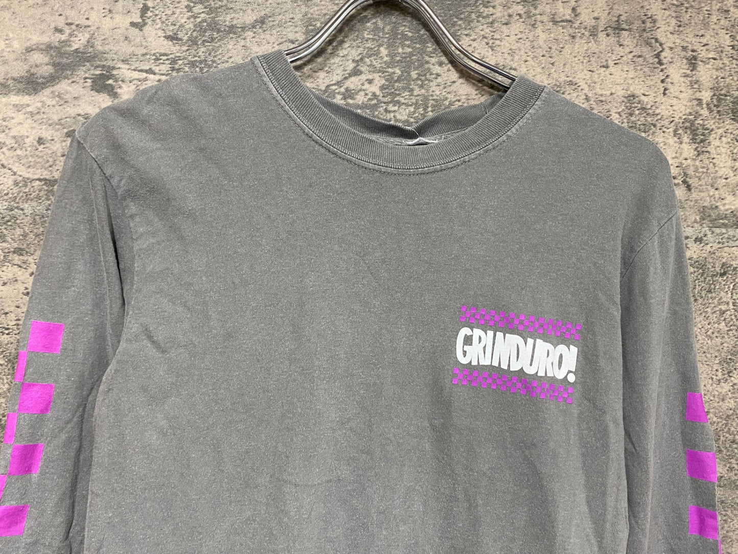 IZ184 ジロ GIRO GRAENDURO Tシャツ グレー S スレ