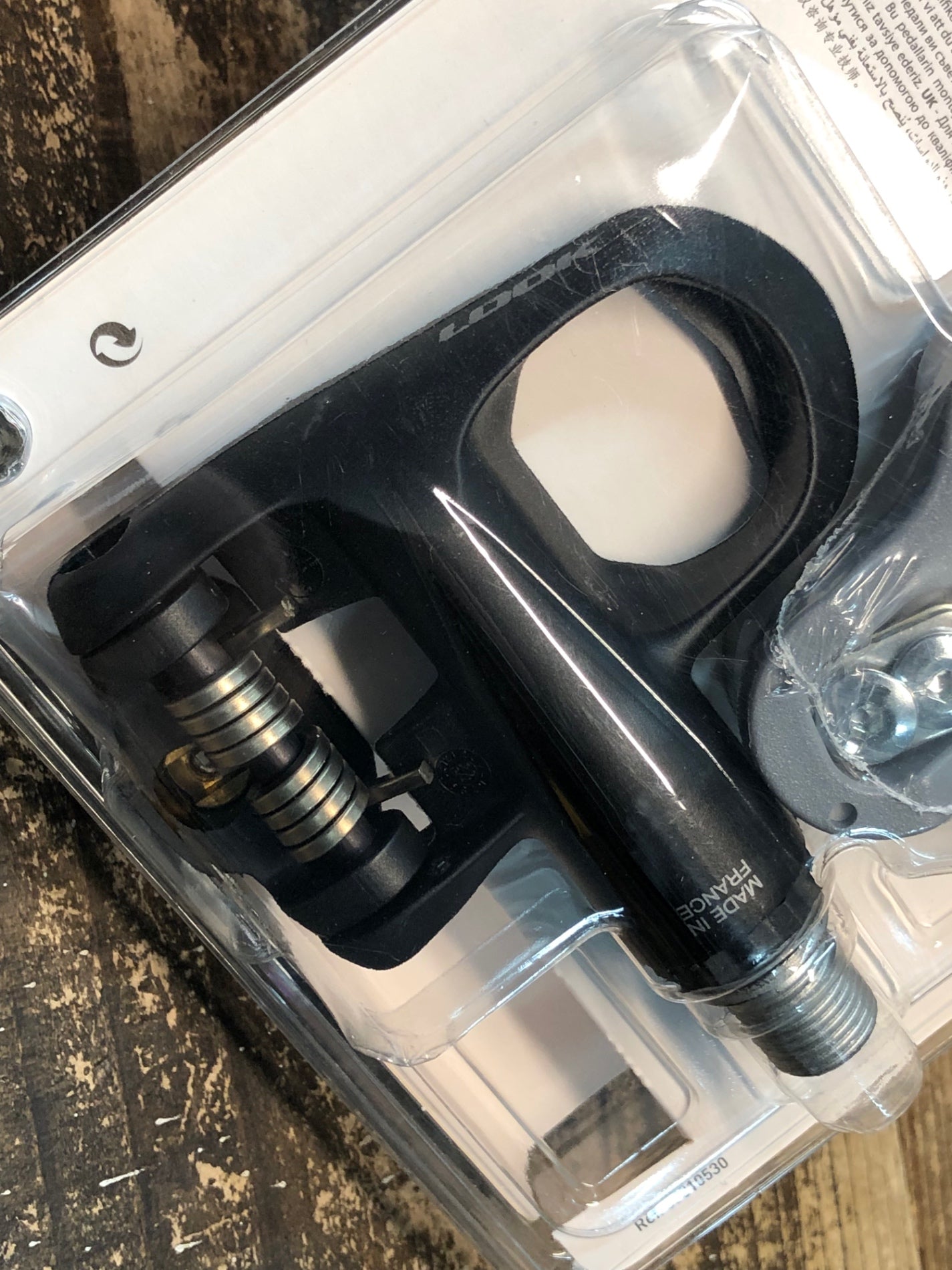 IW045 ルック LOOK KEO EASY PLUS ビンディングペダル クリート セット
