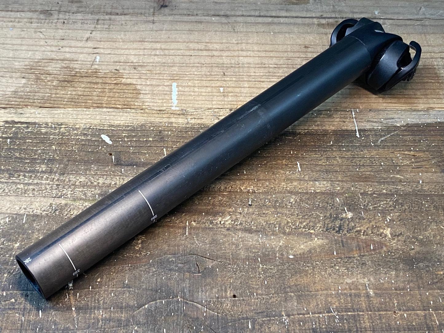 IU577 3T zero 25 team カーボン シートポスト 280mm Φ27.2 ※カット済み