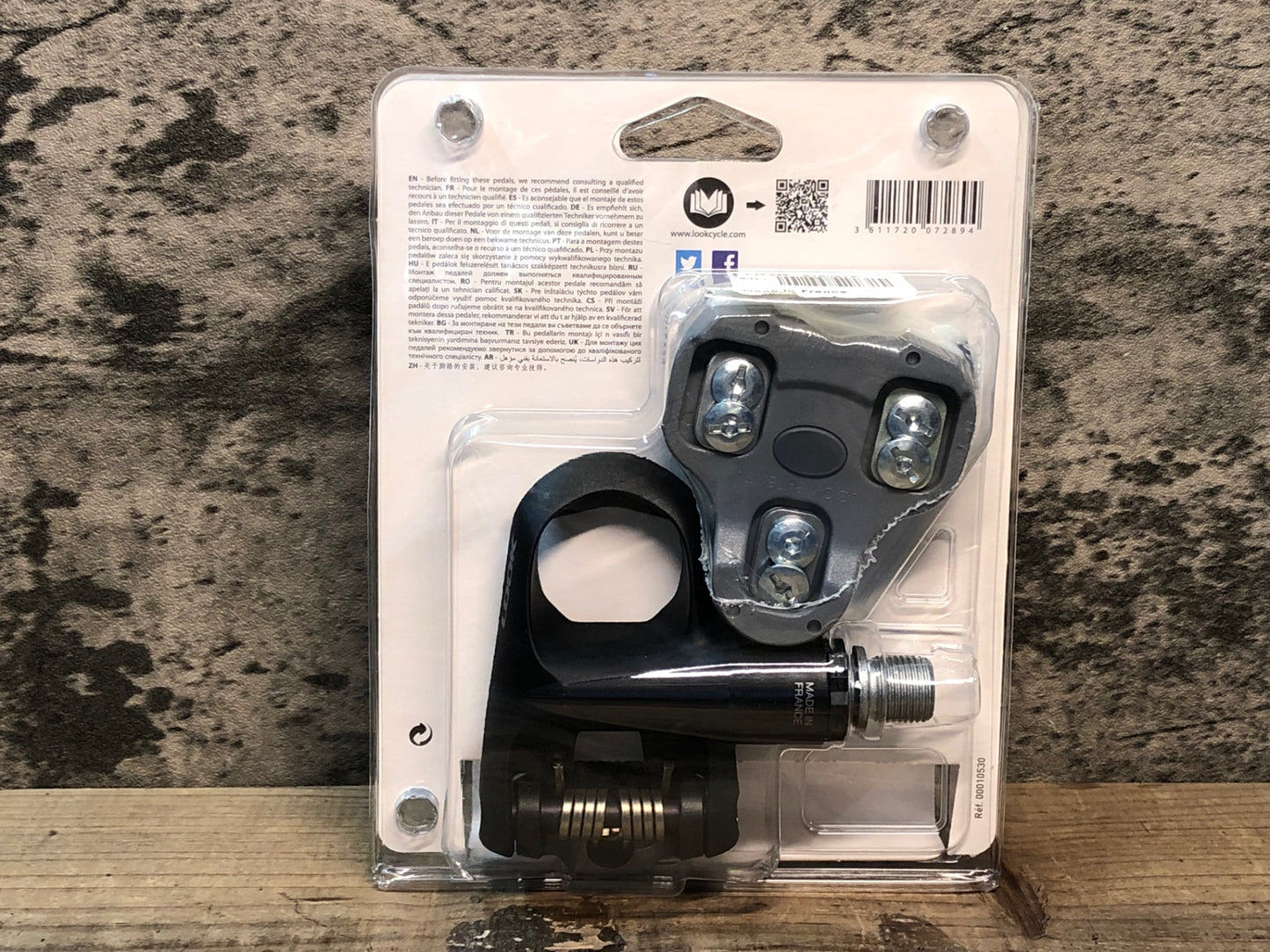IW045 ルック LOOK KEO EASY PLUS ビンディングペダル クリート セット