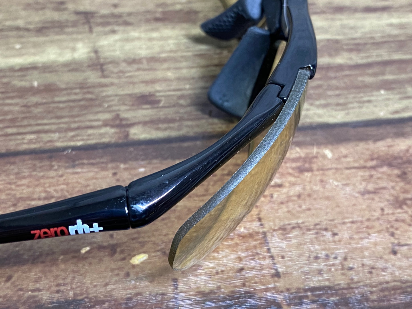 JD201 ゼロアールエイチプラス zerorh+ エンジェルフィッシュ Angel Fish サングラス アイウェア 黒 ※フレーム歪み