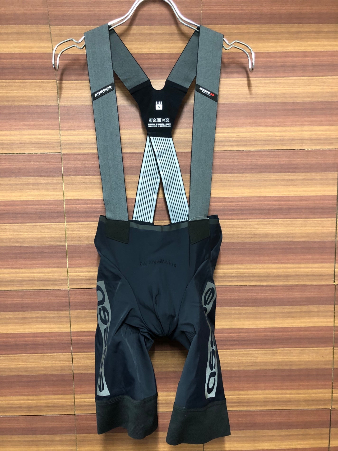 IP939 アソス assos EQUIPE RS Summer Bib Shorts S9 - T werksteam ビブショーツ 黒 S