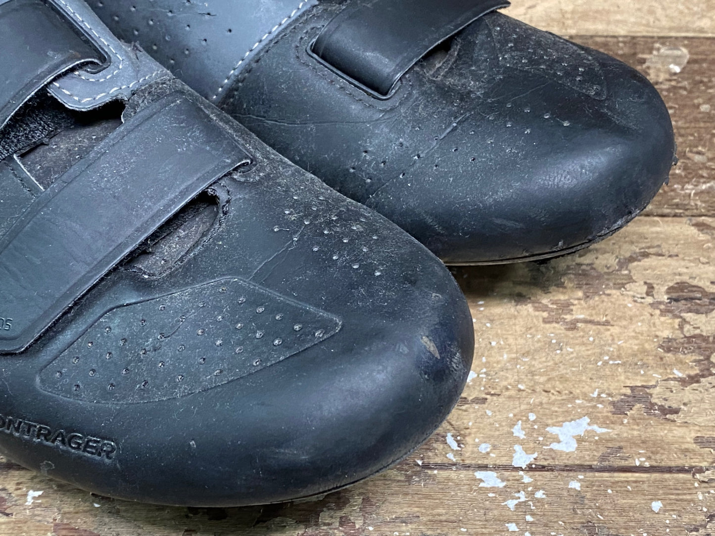 II881 ボントレガー BONTRAGER STARVOS ビンディングシューズ SPD-SL 黒 EU44