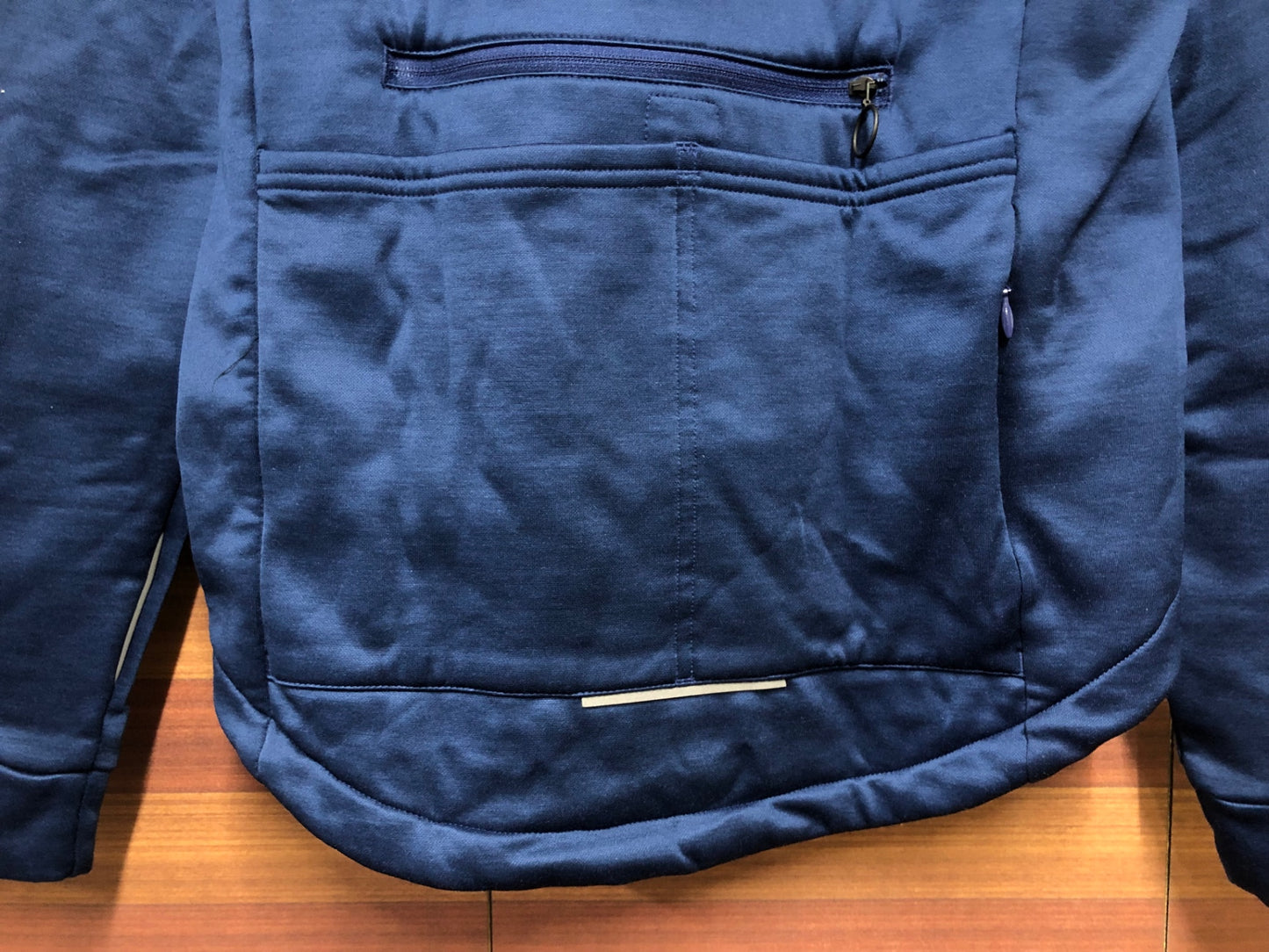 IP240 ラファ Rapha MEN'S LS CLASSIC WINTER JERSEY 長袖 サイクルジャージ 青 S 裏起毛