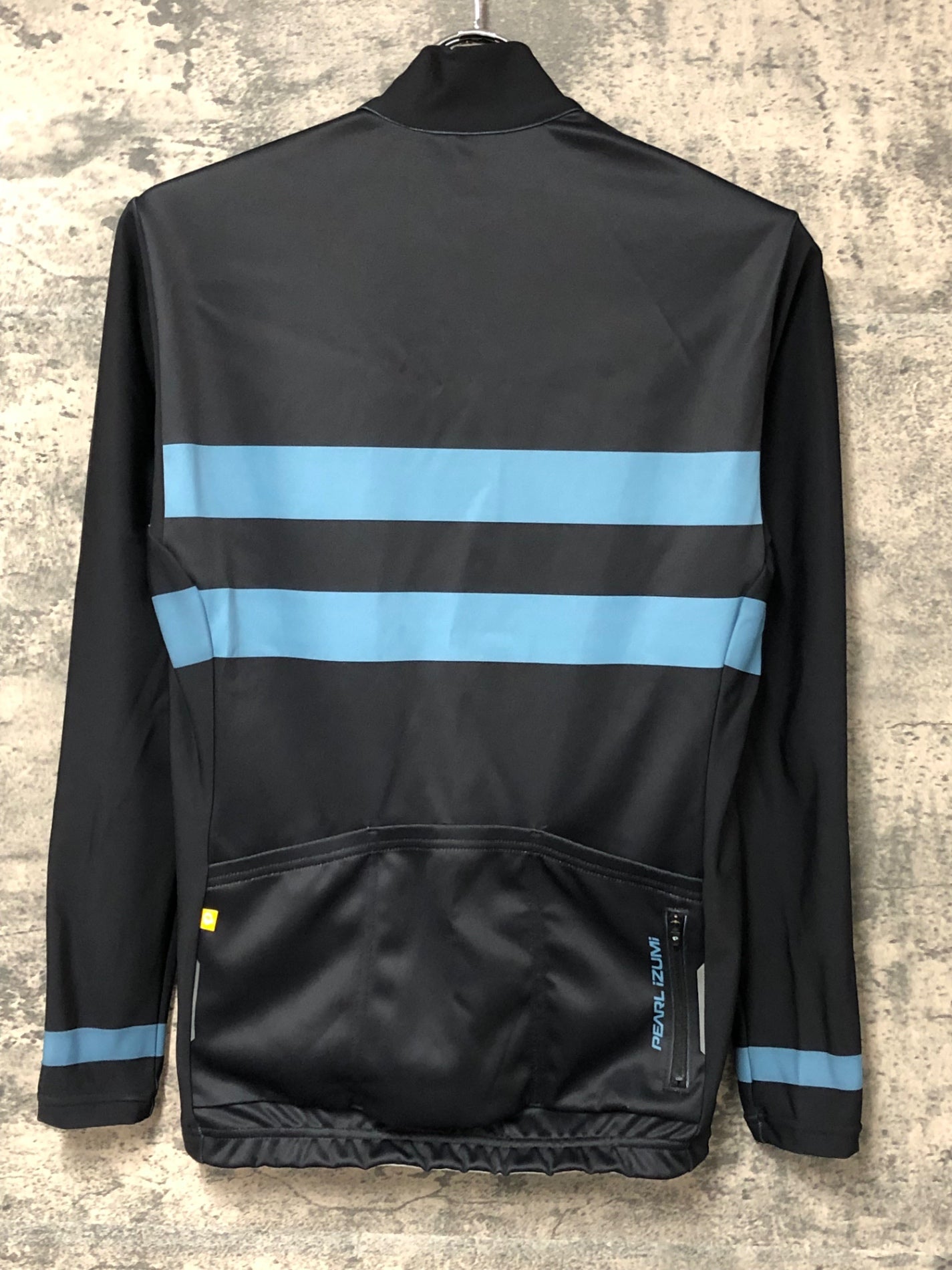 IX597 パールイズミ PEARL iZUMi 長袖サイクルジャージ 裏起毛 黒青 M