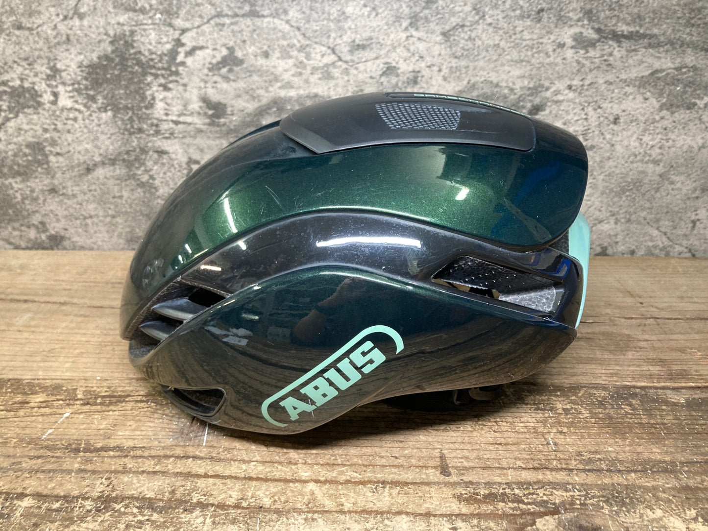 JA027 アブス ABUS ゲームチェンジャー GAMECHANGER 2.0 サイクルヘルメット L 緑 2024/02製造