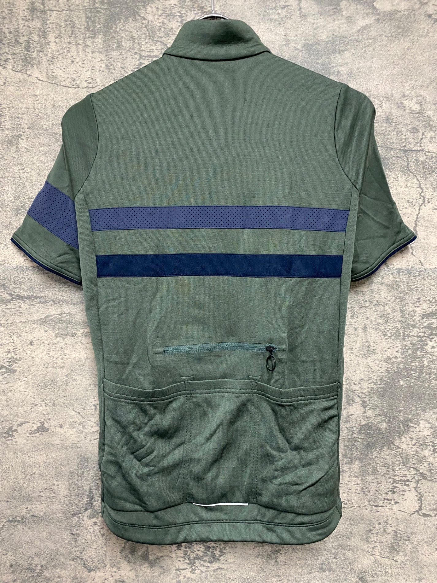 IQ007 ラファ Rapha SOUPLESSE FLYWEIGHT JERSEY AERO BLOCK 半袖サイクルジャージ オリーブ M レディース