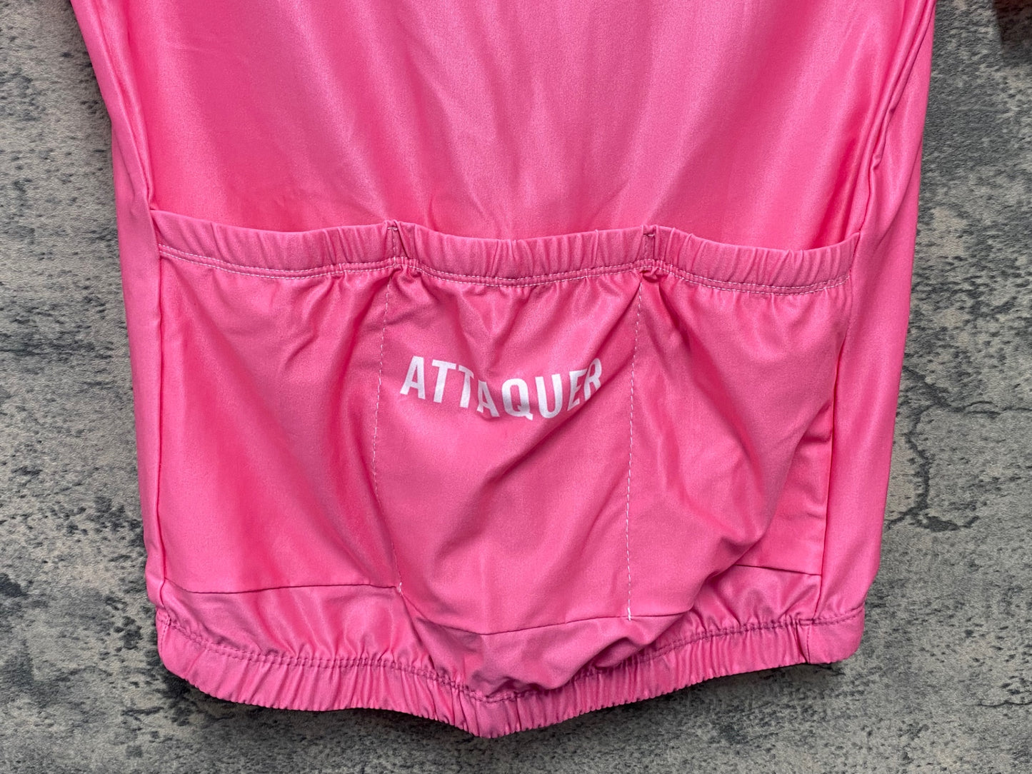 IY689 アタッカー ATTAQUER 半袖 サイクルジャージ ピンク S