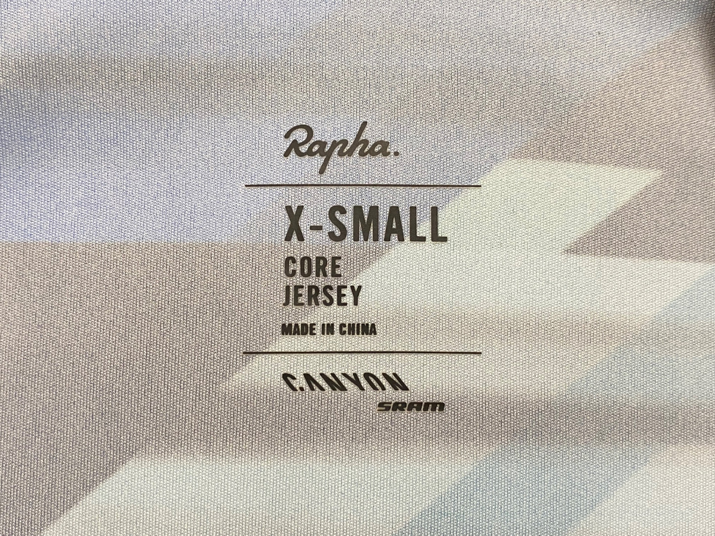 IV242 ラファ Rapha CANYON SRAM CORE JERSEY 半袖サイクルジャージ 黒 XS