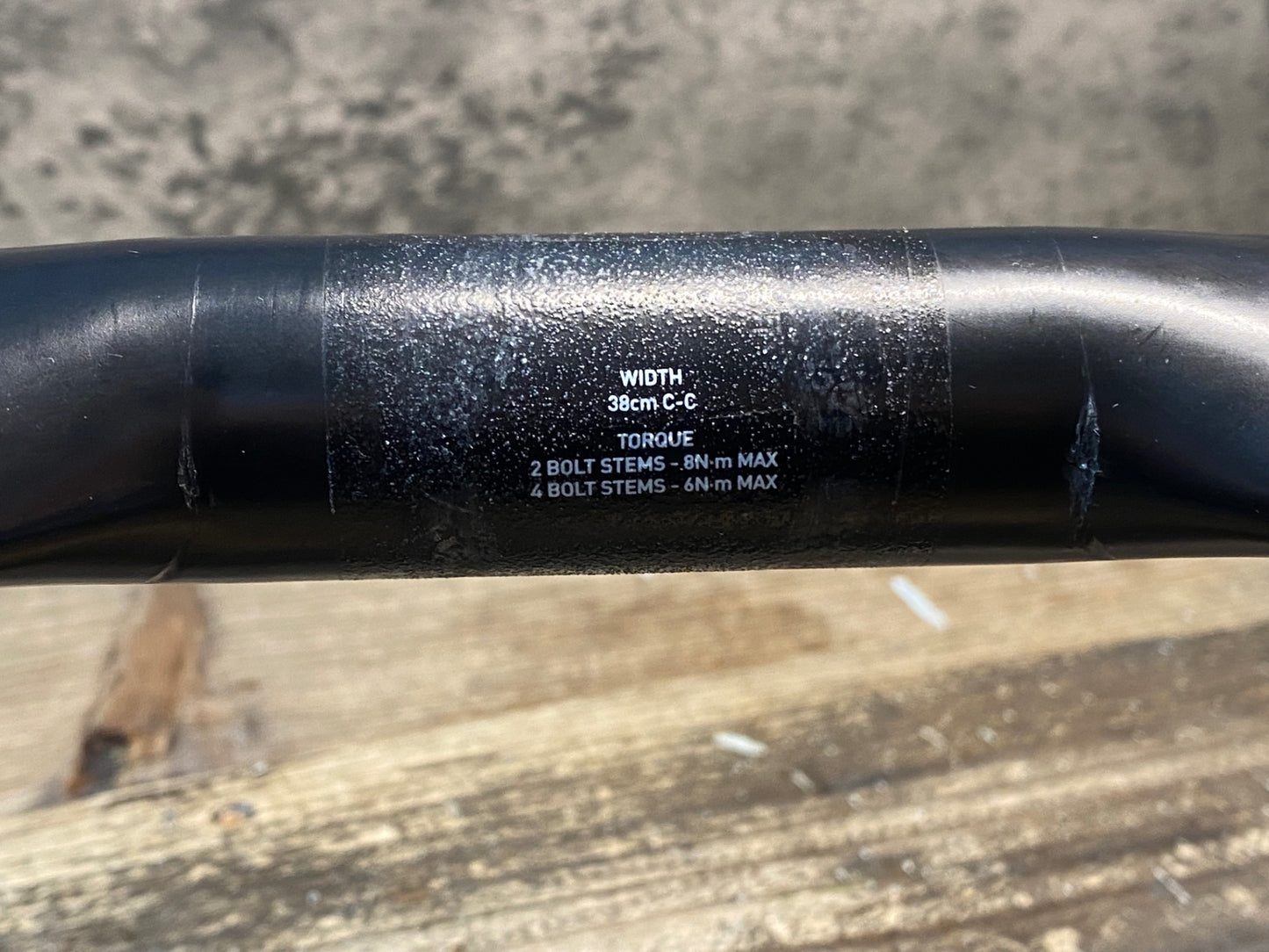 IW449 ジップ ZIPP SL70 AERO カーボン ドロップハンドル ブラケットC-C380mm Φ31.8 ※凹みのためジャンク
