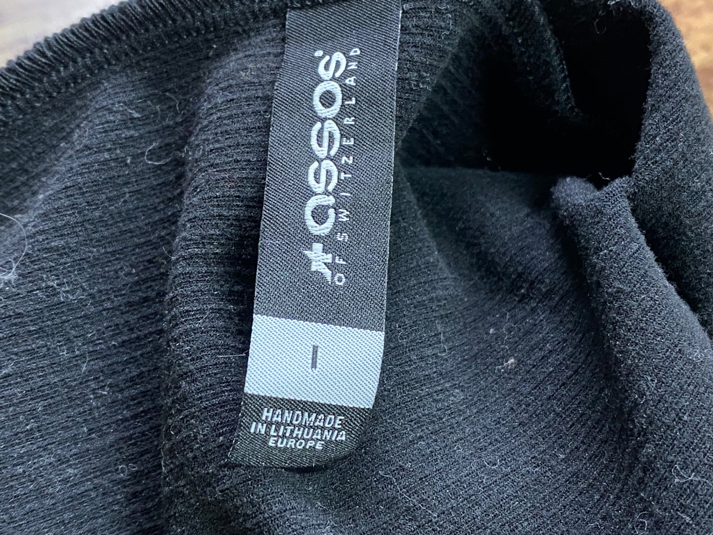IZ195 アソス assos レッグウォーマー 黒 1 裏起毛