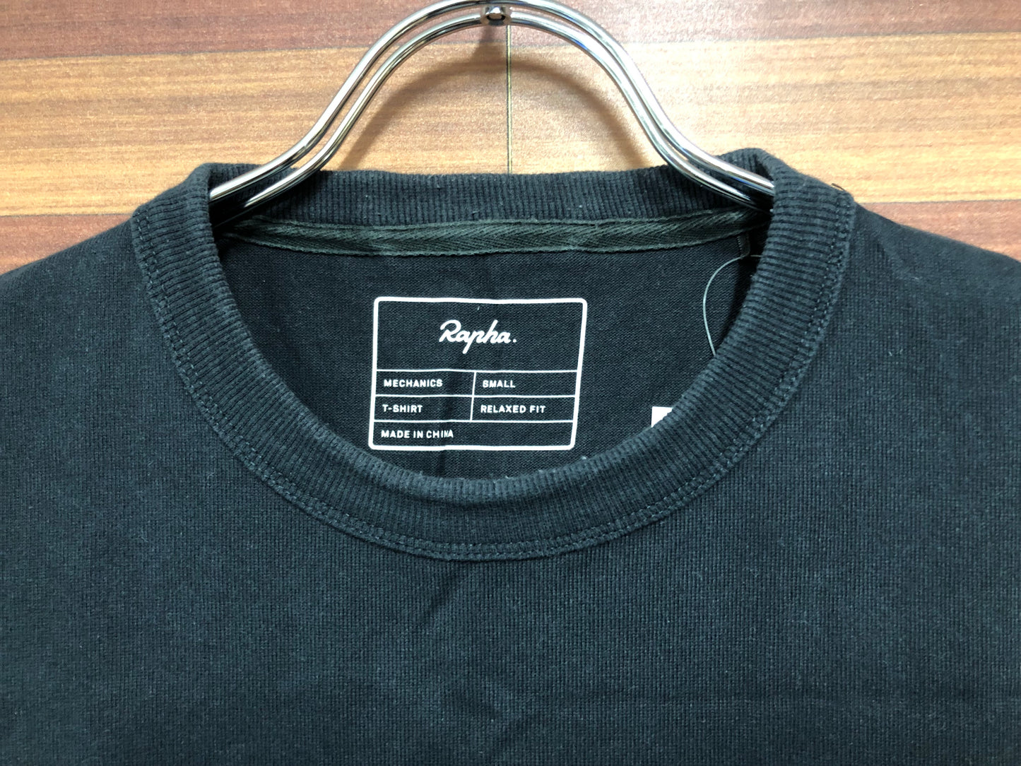 HL809 ラファ Rapha メカニクス Tシャツ MECHANICS T-SHIRT RELAXED FIT 黒 S ※色褪せ